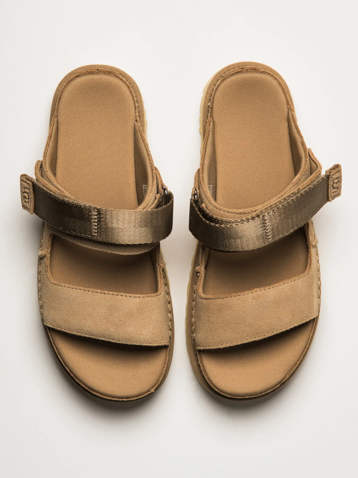 WOMENS UGG GOLDENSTAR ADJUSTABLE SLIDE - SAND sold by Boathouse product image thumbnail 4