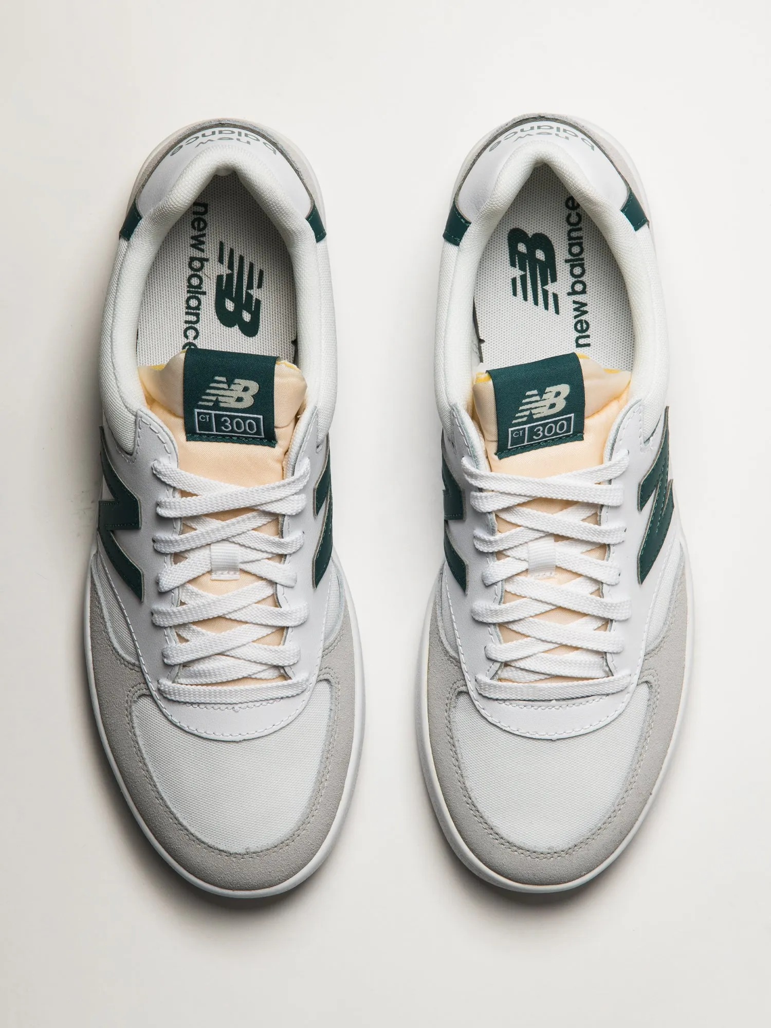 MENS NEW BALANCE THE CT300 SNEAKER - WHITE/GREY/SPRUCE sold by Boathouse product image thumbnail 4