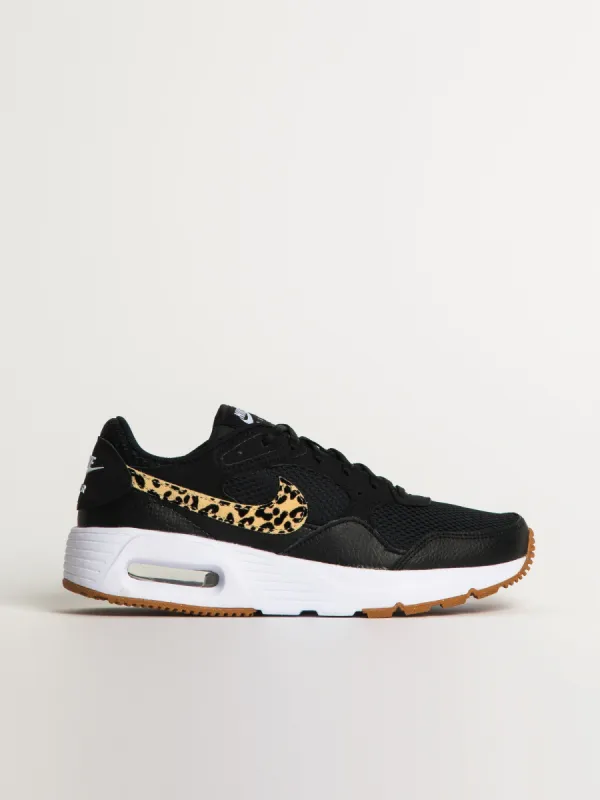 WOMENS NIKE AIR MAX SC SNEAKERS - BLACK/WHITE/LEOPARD sold by Boathouse