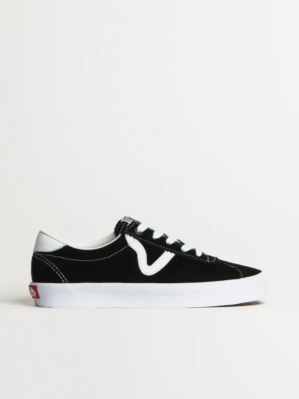WOMENS VANS SPORT LO SNEAKER - BLACK/WHITE sold by Boathouse