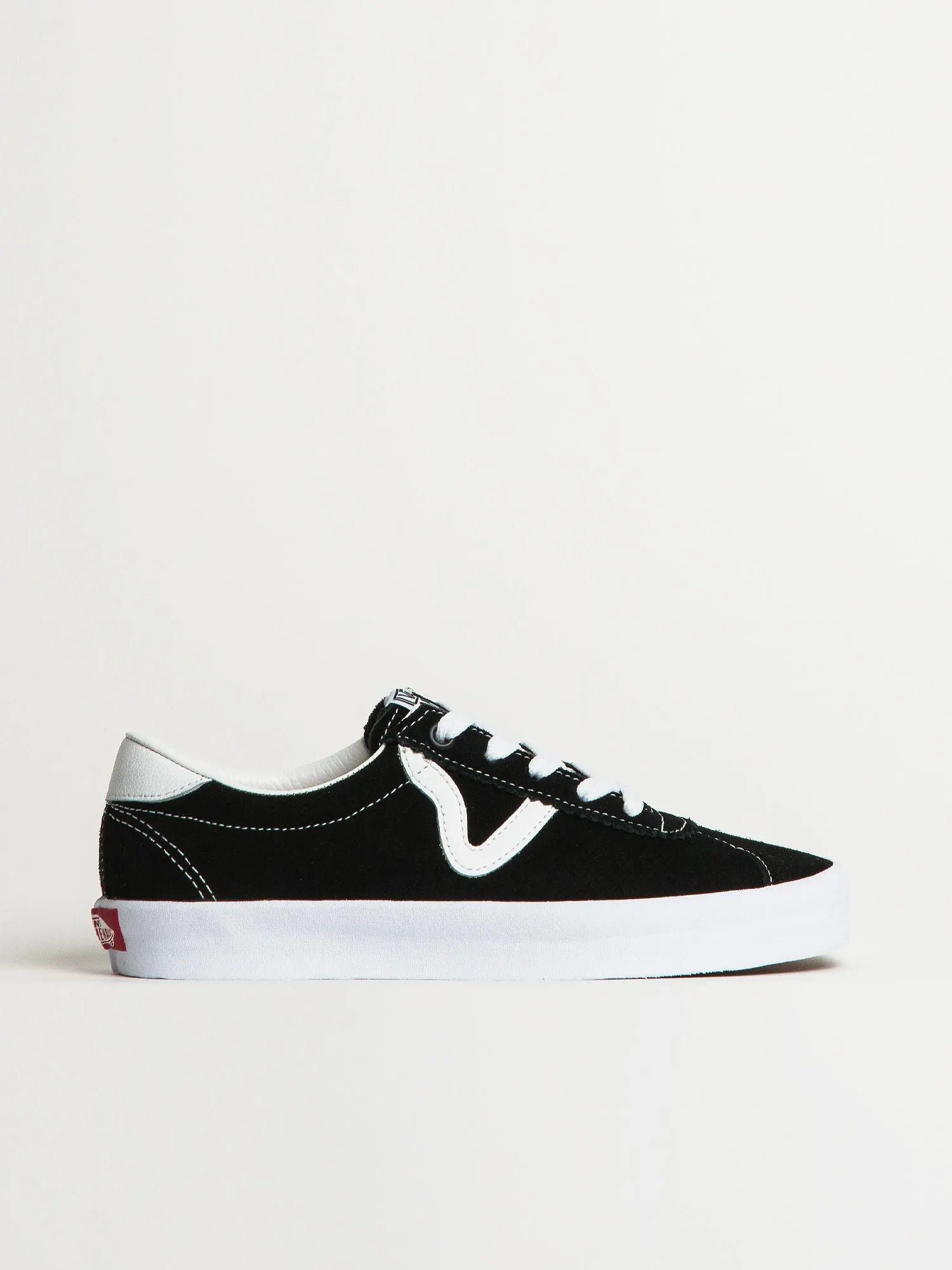 WOMENS VANS SPORT LO SNEAKER - BLACK/WHITE sold by Boathouse
