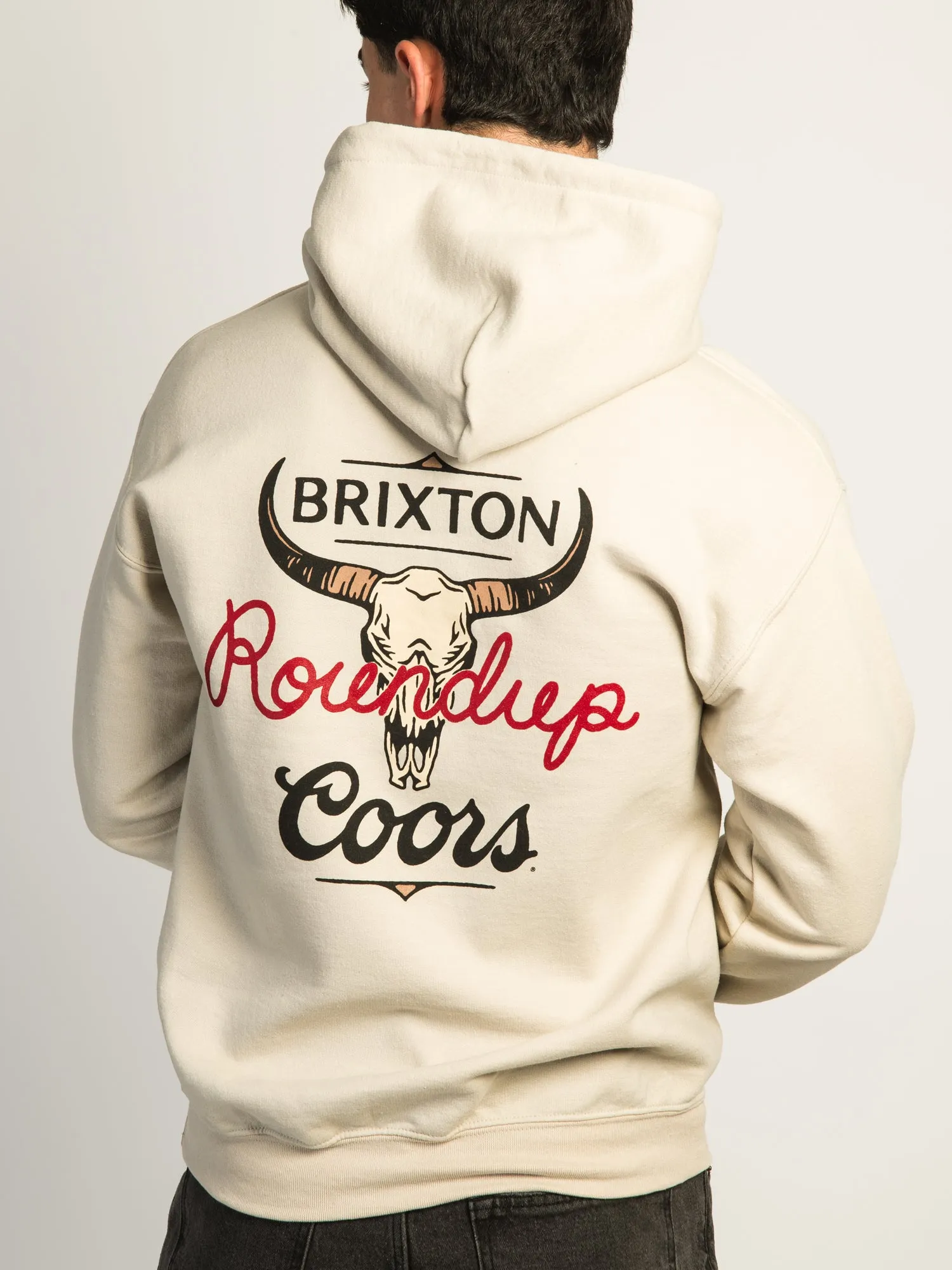 BRIXTON COORS ROUND UP HOODIE sold by Boathouse