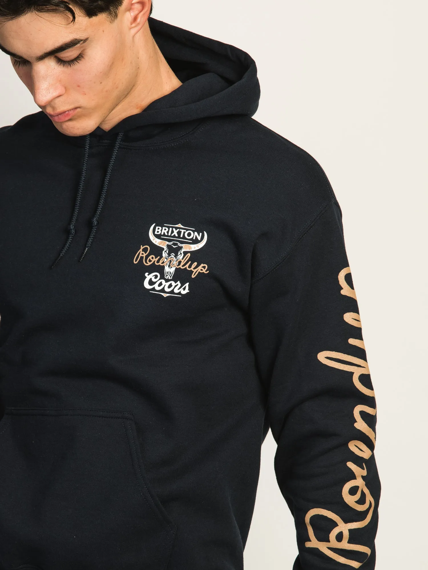 BRIXTON COORS ROUND UP PULLOVER HOODIE sold by Boathouse product image thumbnail 5
