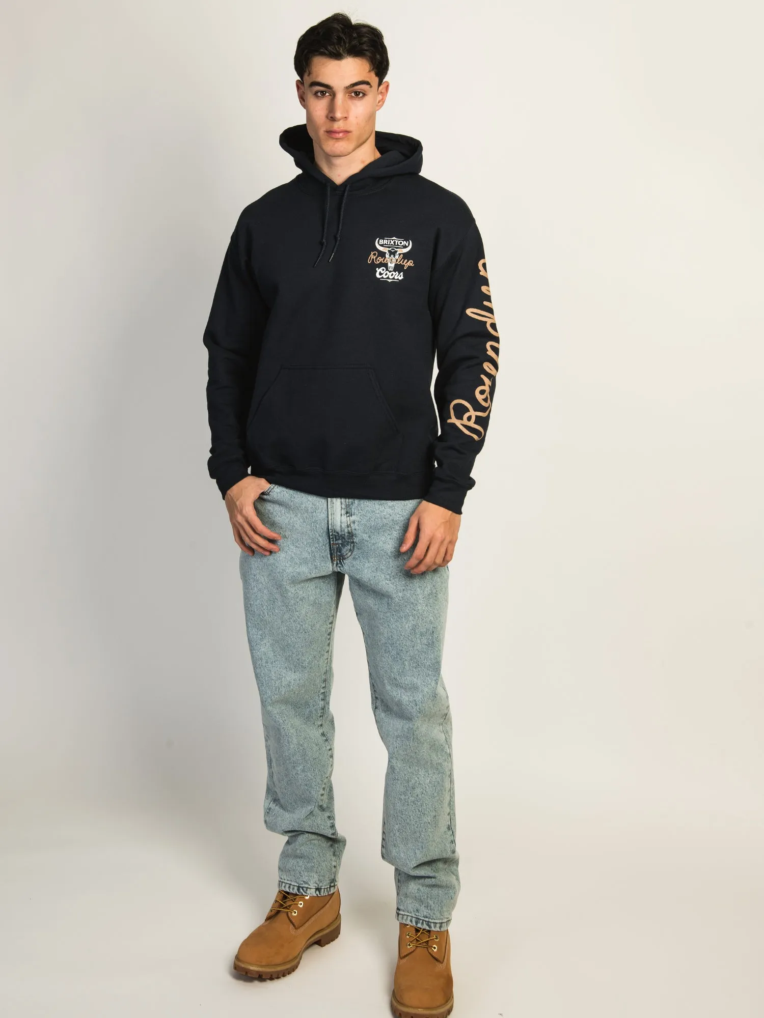 BRIXTON COORS ROUND UP PULLOVER HOODIE sold by Boathouse product image thumbnail 3