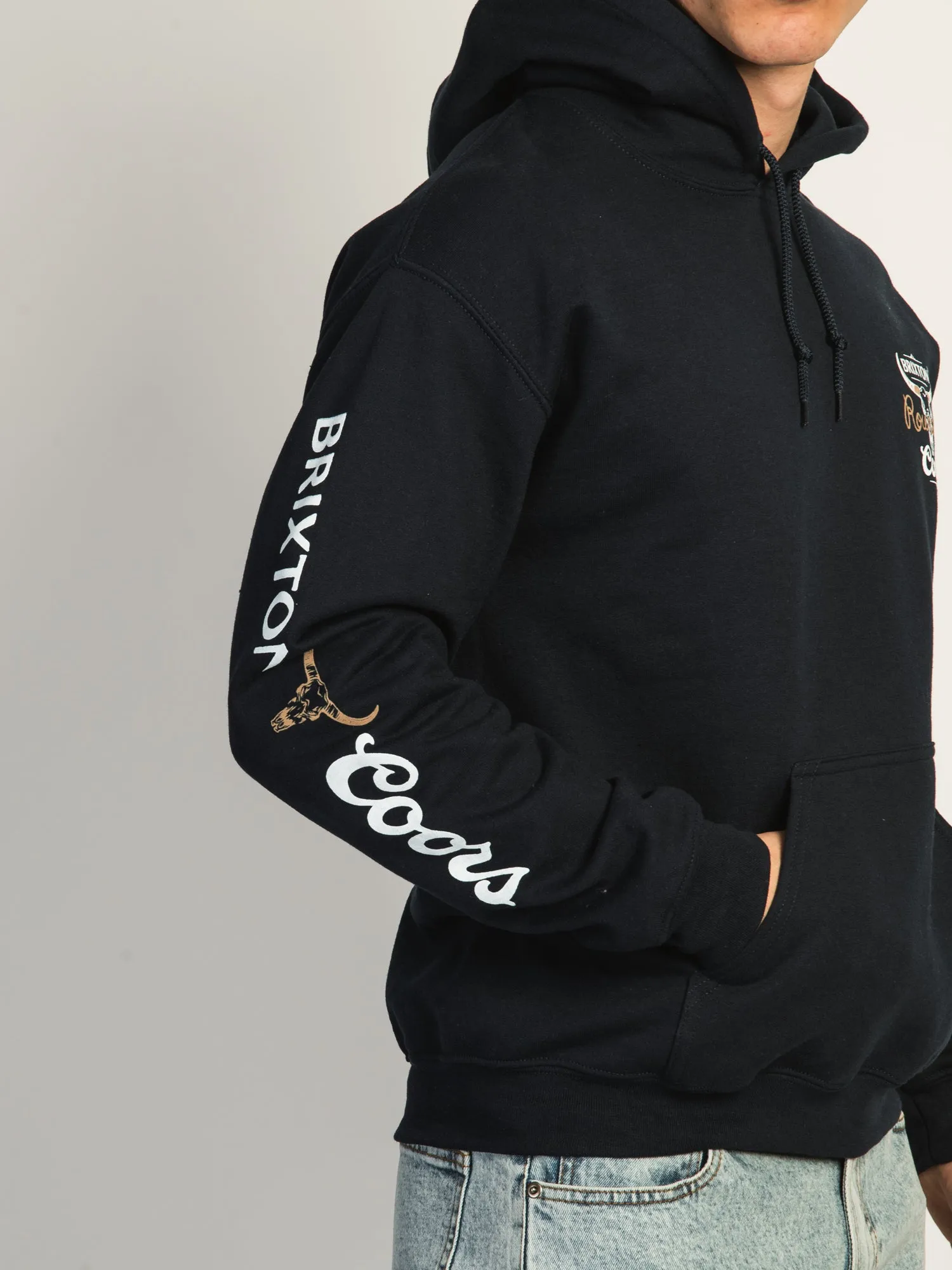 BRIXTON COORS ROUND UP PULLOVER HOODIE sold by Boathouse product image thumbnail 4