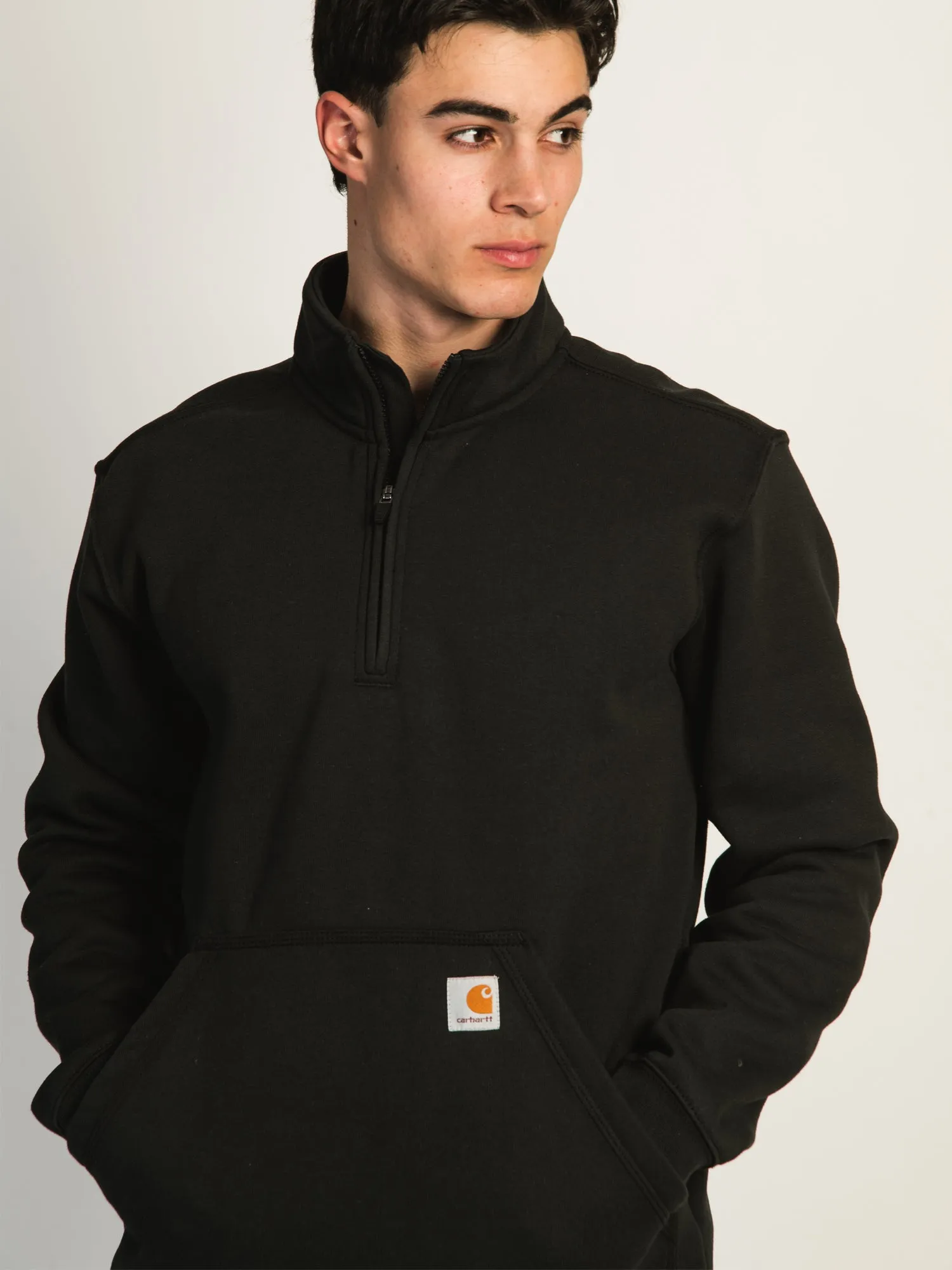 CARHARTT LOOSE FIT MIDWEIGHT 1/4 ZIP MOCKNECK sold by Boathouse
