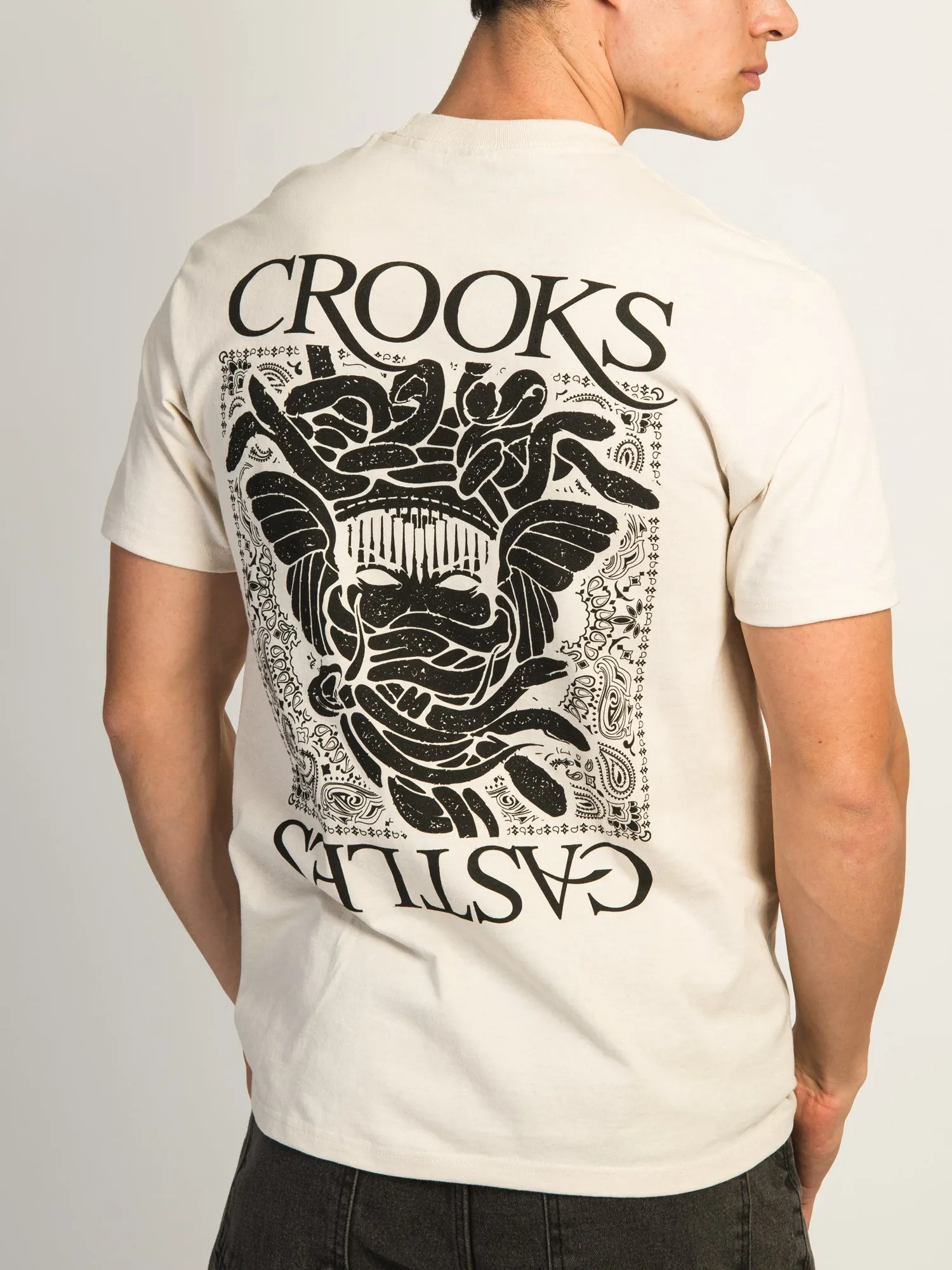 CROOKS & CASTLES MEDUSA T-SHIRT sold by Boathouse