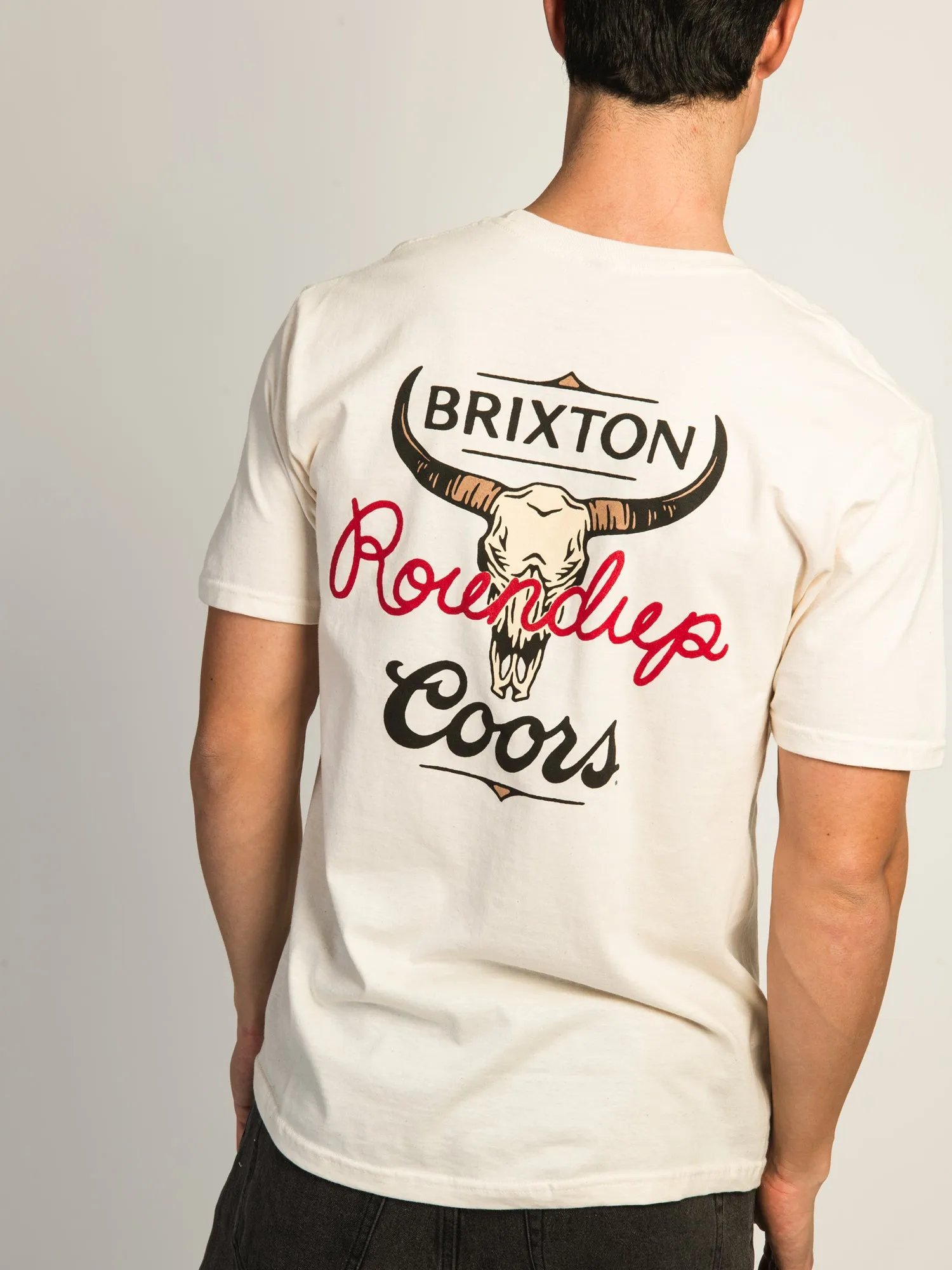 BRIXTON COORS ROUND UP T-SHIRT sold by Boathouse