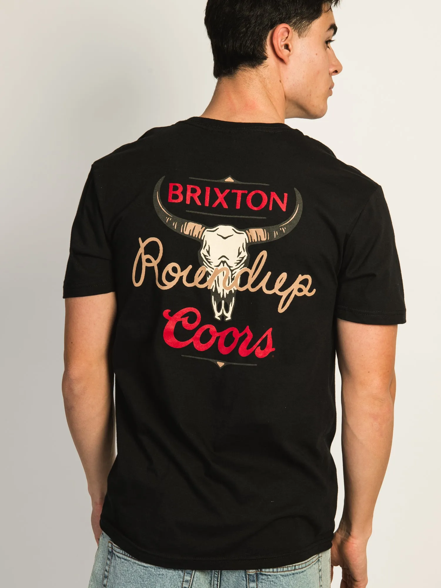 BRIXTON COORS ROUND UP T-SHIRT sold by Boathouse