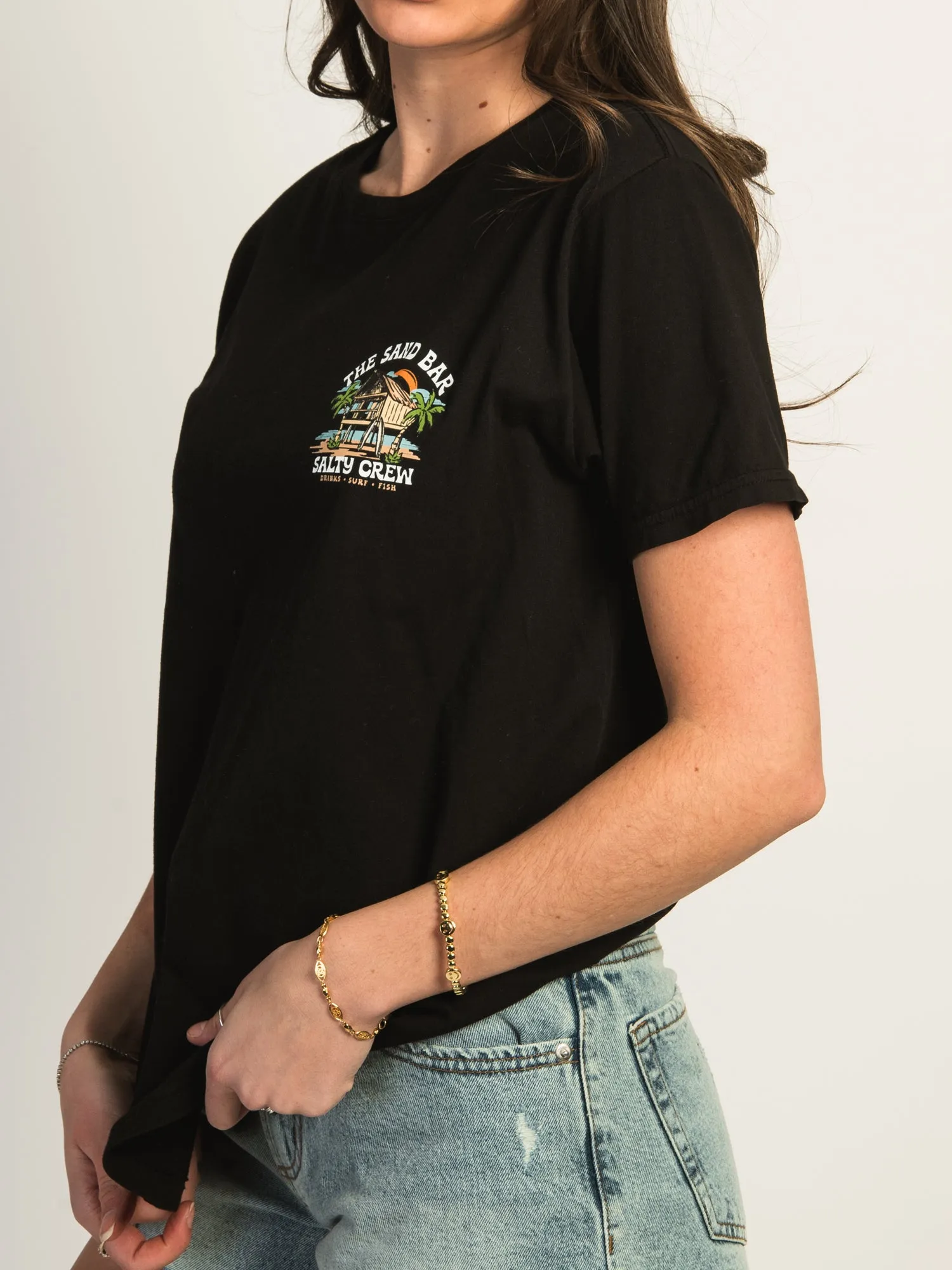SALTY CREW SAND BAR BOYFRIEND T-SHIRT sold by Boathouse product image thumbnail 5