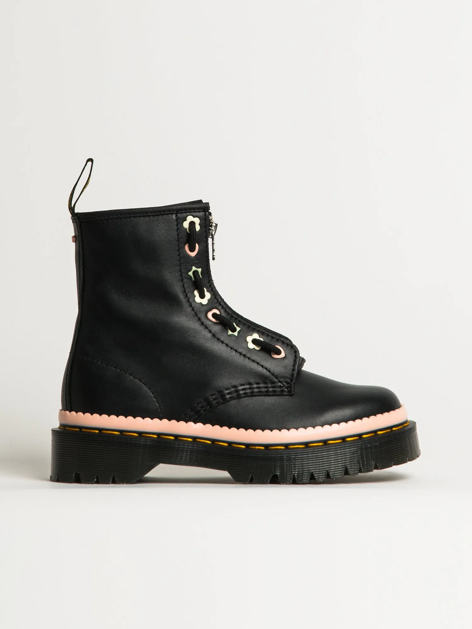 WOMENS DR MARTENS 1460 PASCAL BEX FRONT ZIP SHORT BOOT sold by Boathouse