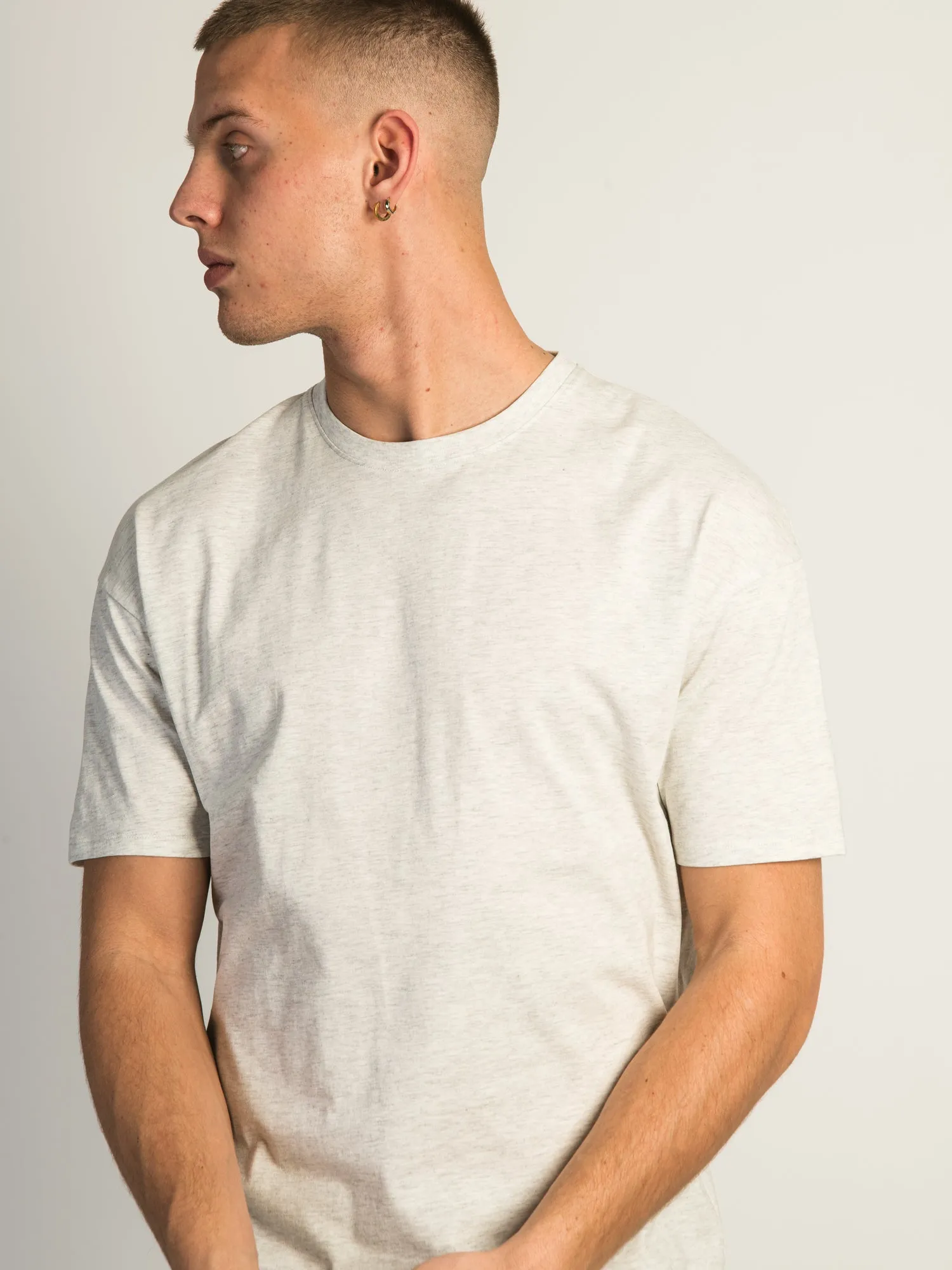 LONG FIT T-SHIRT- OATMEAL sold by Boathouse product image thumbnail 2