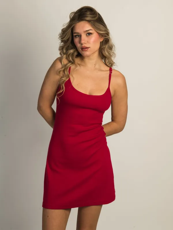 HARLOW SOFIA DRESS - PORT RED sold by Boathouse