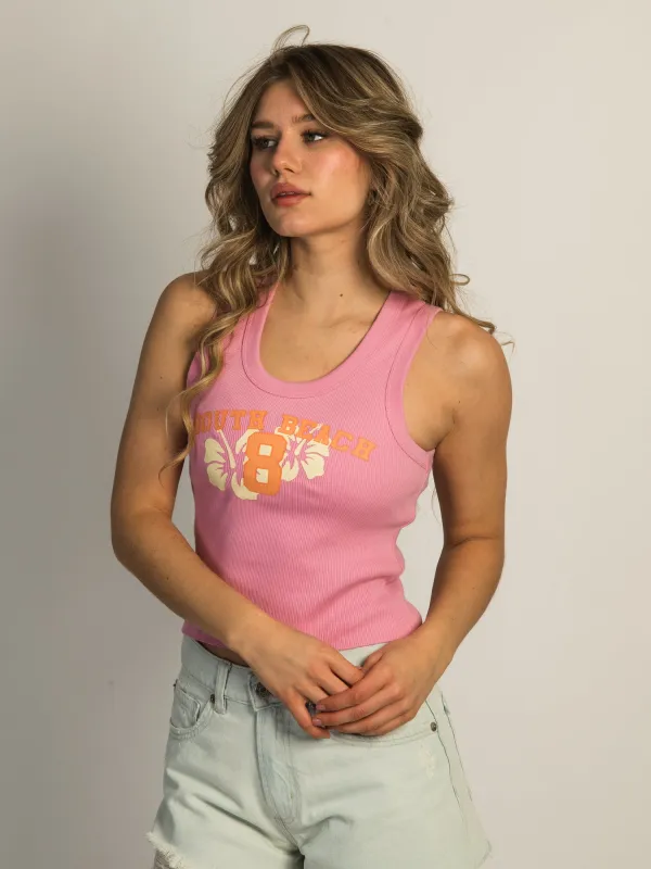 HARLOW KENDALL PRINT TANK TOP - SOUTH BEACH 8 sold by Boathouse
