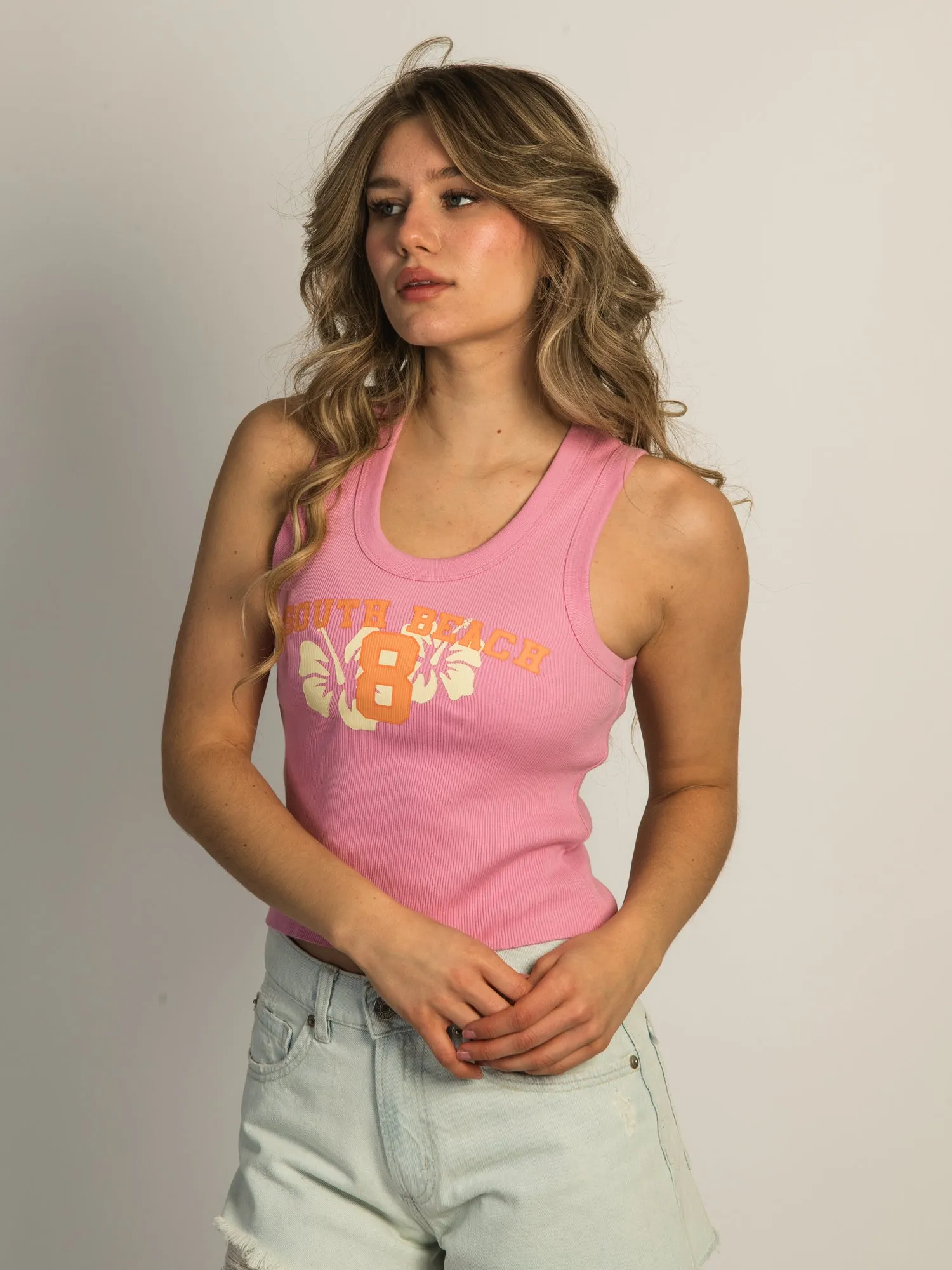 HARLOW KENDALL PRINT TANK TOP - SOUTH BEACH 8 sold by Boathouse