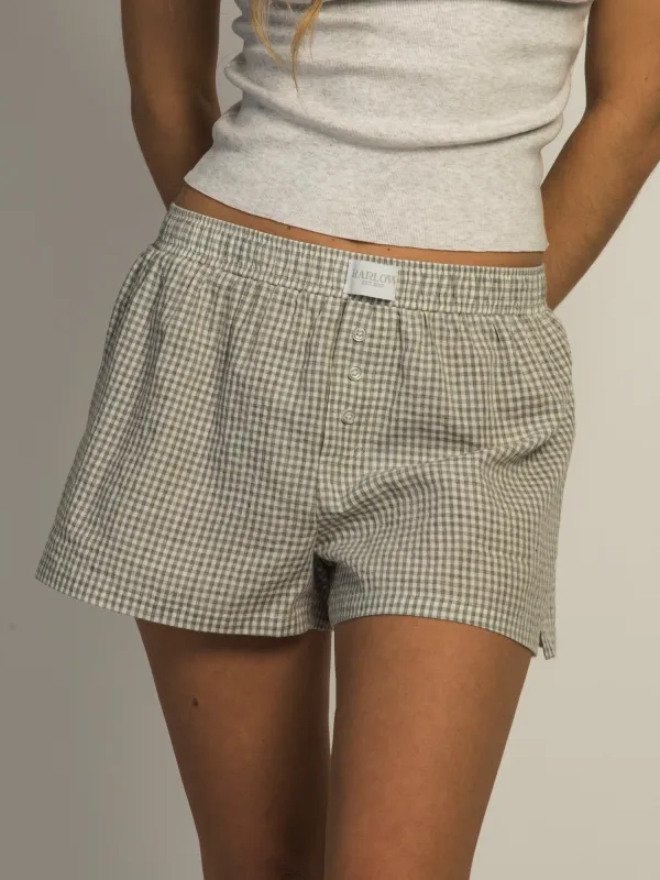 HARLOW TAYLOR BOXER SHORT - GREY sold by Boathouse
