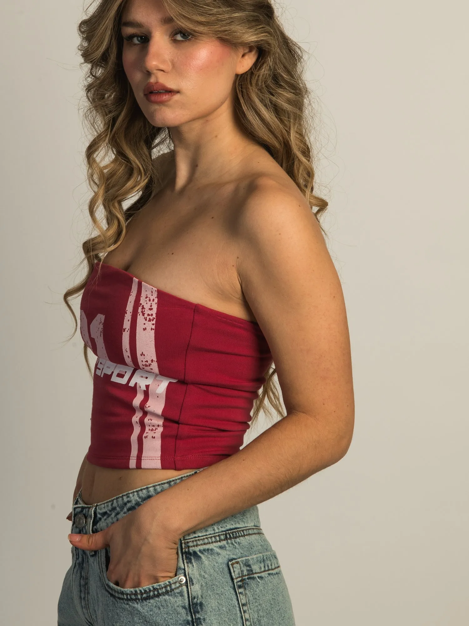 HARLOW BAILEY PRINT TUBE TOP - 01 SPORT sold by Boathouse product image thumbnail 3