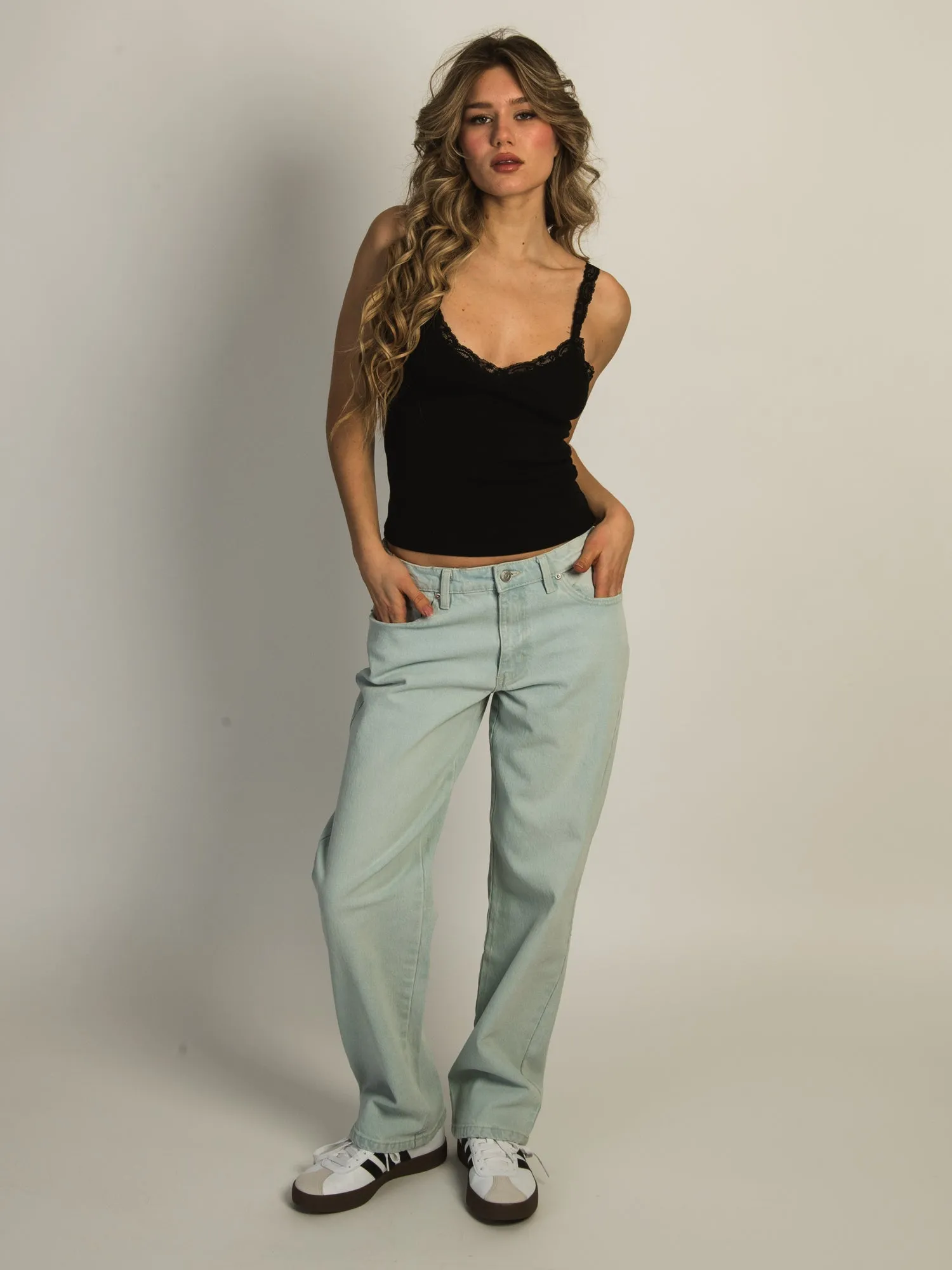 HARLOW LENI TANK - BLACK sold by Boathouse product image thumbnail 2