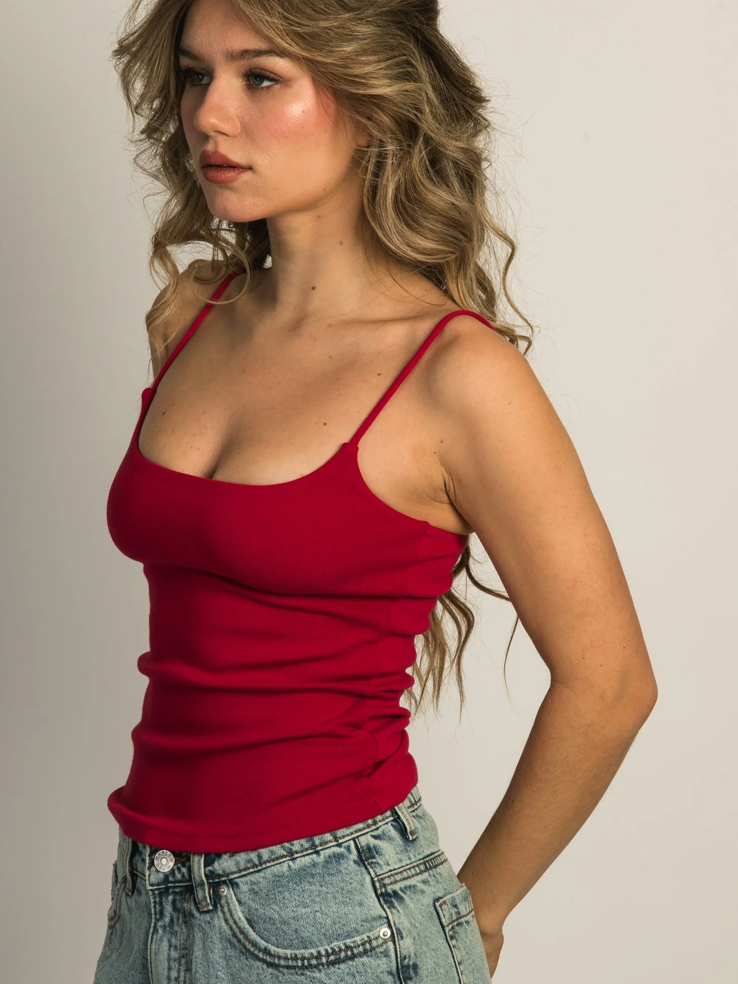 HARLOW HARLOW ESSENTIAL DUO TANK TOP - PORT RED sold by Boathouse product image thumbnail 4