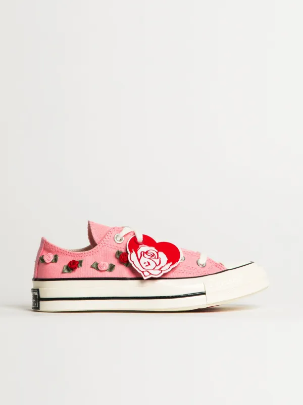 WOMENS CONVERSE CHUCK 70 OX SNEAKER - PINK sold by Boathouse