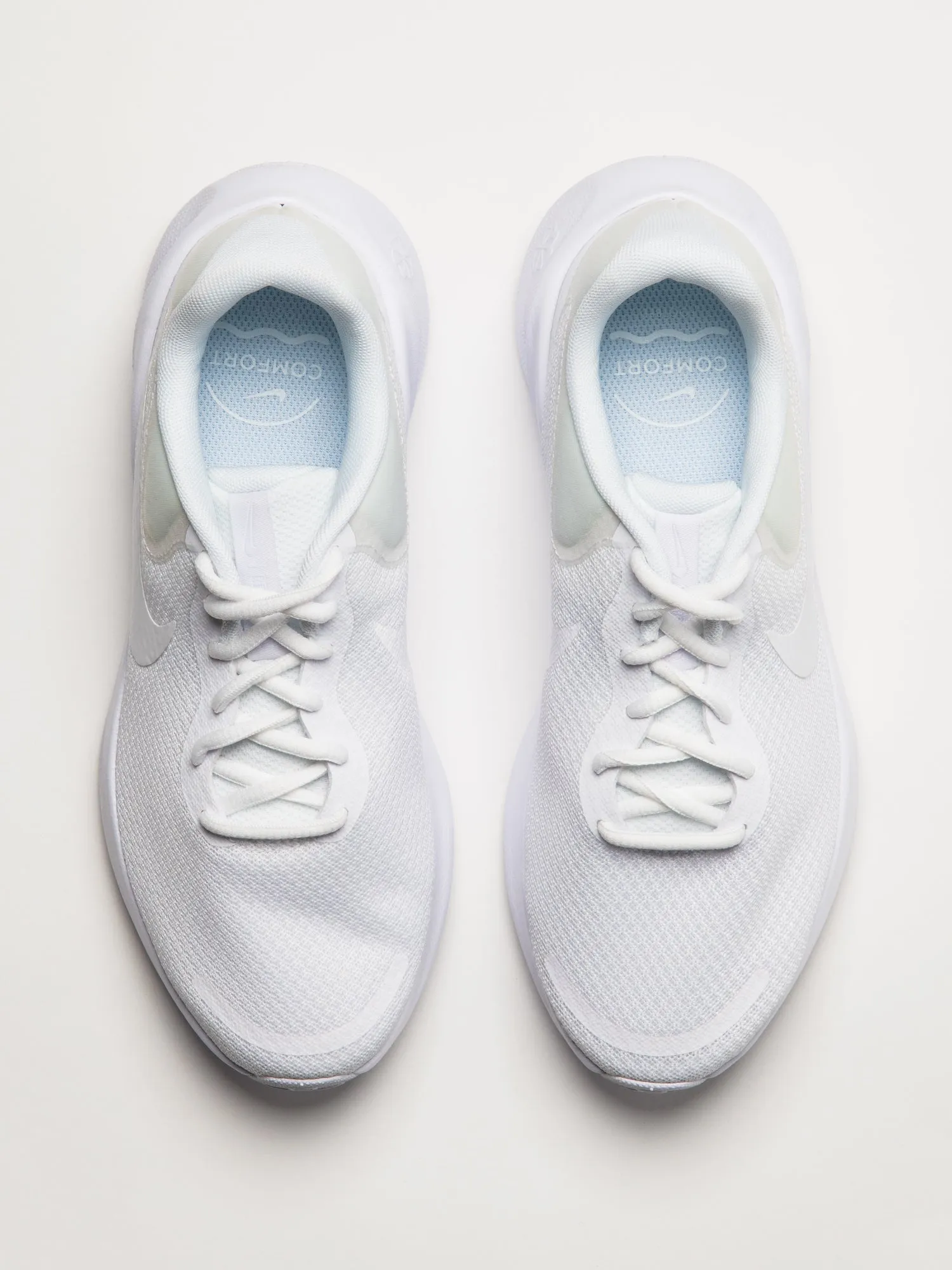 WOMENS NIKE REVOLUTION 7 RUNNING SHOE - WHITE sold by Boathouse product image thumbnail 4