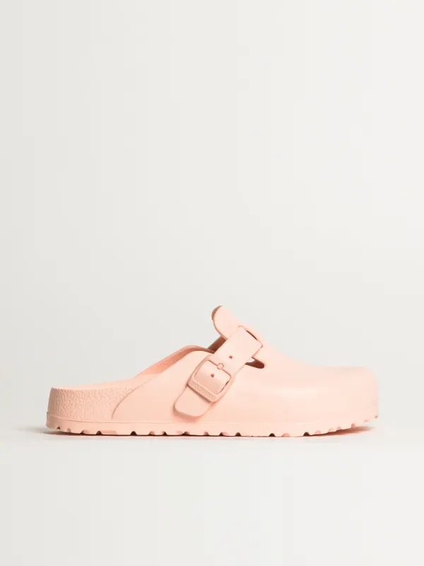 WOMENS BIRKENSTOCK BOSTON EVA CLOG - MEDIUM/NARROW - LIGHT ROSE sold by Boathouse