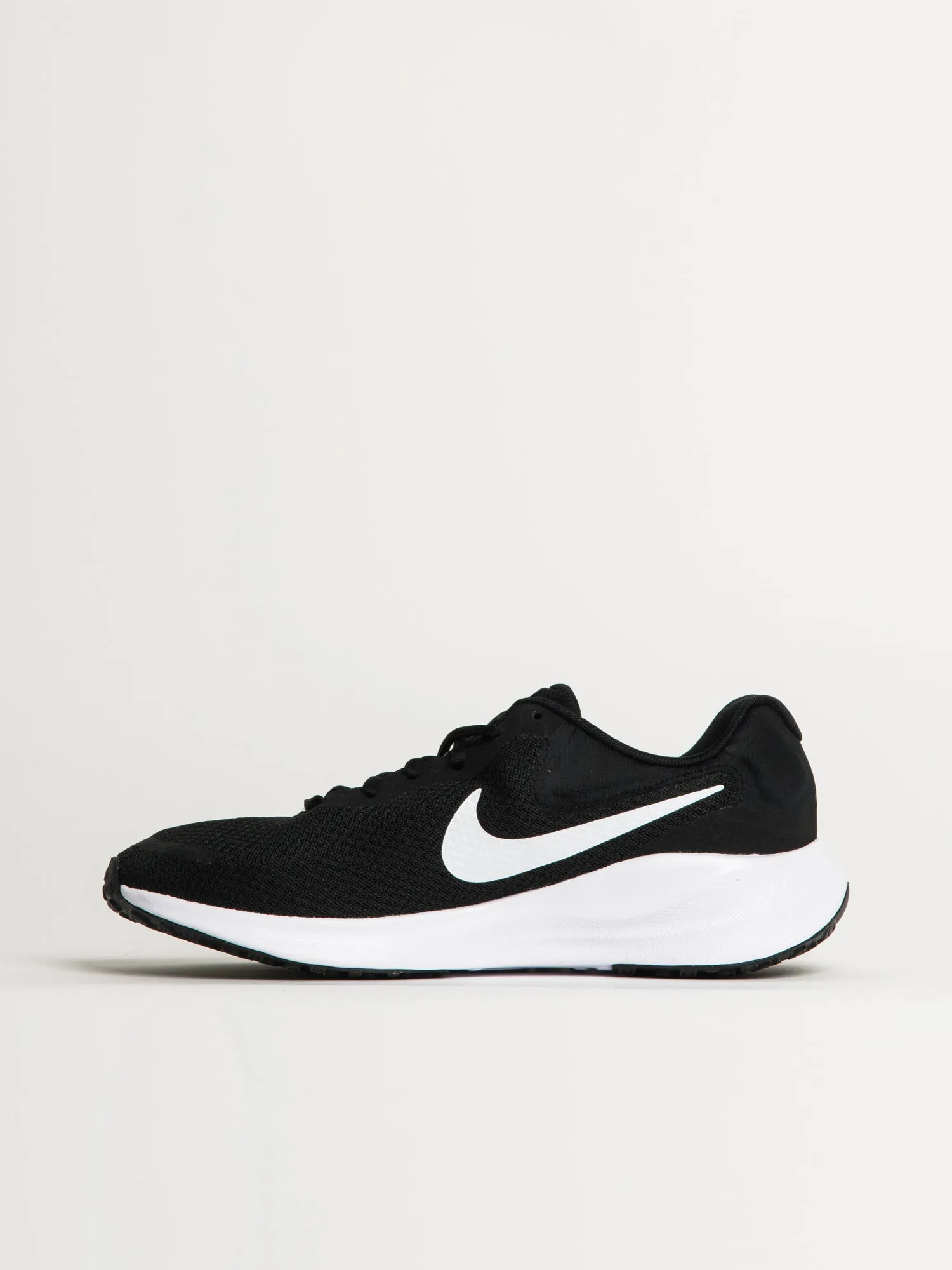 MENS NIKE REVOLUTION 7 RUNNING SHOE - BLACK/WHITE sold by Boathouse product image thumbnail 3