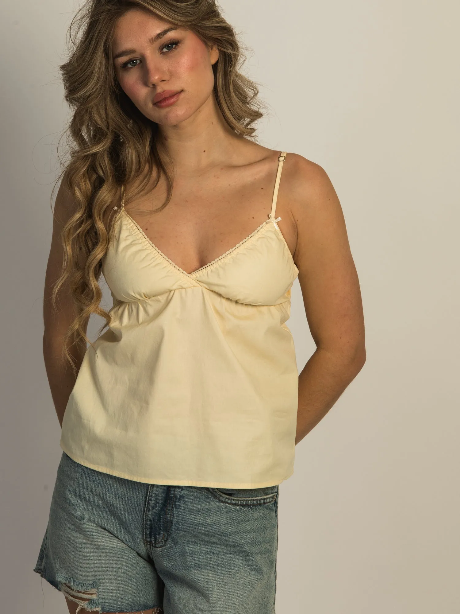 HARLOW DELILAH TANK TOP - YELLOW sold by Boathouse product image thumbnail 3