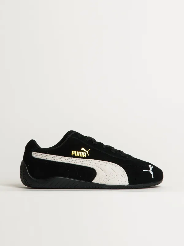 WOMENS PUMA SPEEDCAT OG SNEAKER - BLACK/WHITE sold by Boathouse