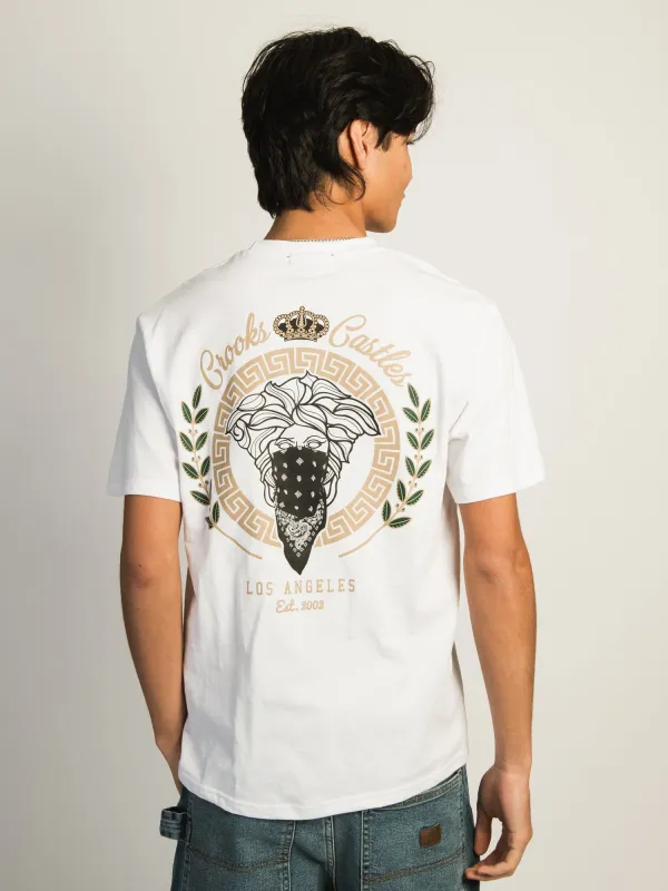 CROOKS & CASTLES LA PATCH T-SHIRT sold by Boathouse