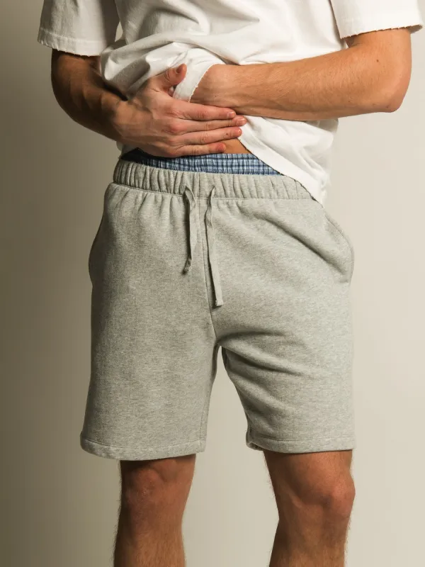 KOLBY FLEECE SHORT - HEATHER GREY sold by Boathouse