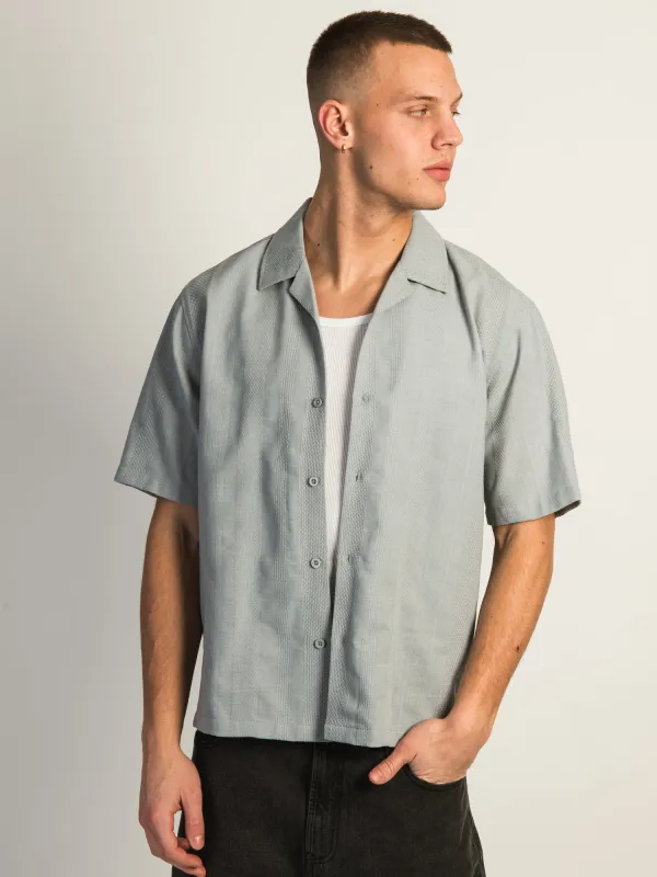 KOLBY BOXY FIT SHIRT - BLUE sold by Boathouse