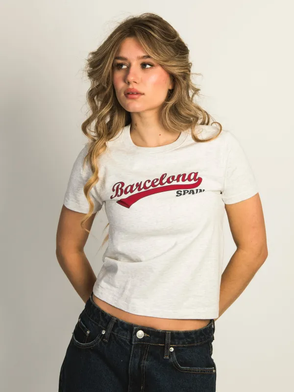 HARLOW BRENNA BARCELONA TEE - CLOUD sold by Boathouse