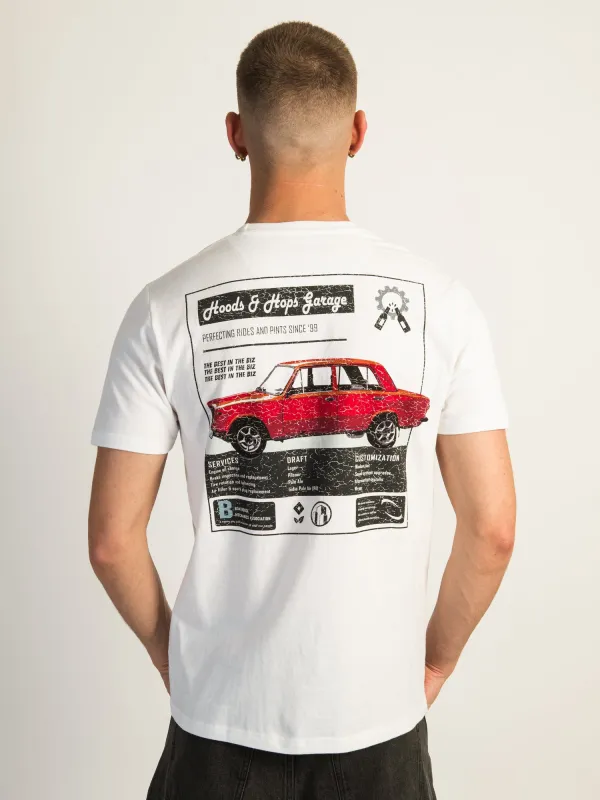 KOLBY GRAPHIC T-SHIRT- HOODIES AND HOPS sold by Boathouse