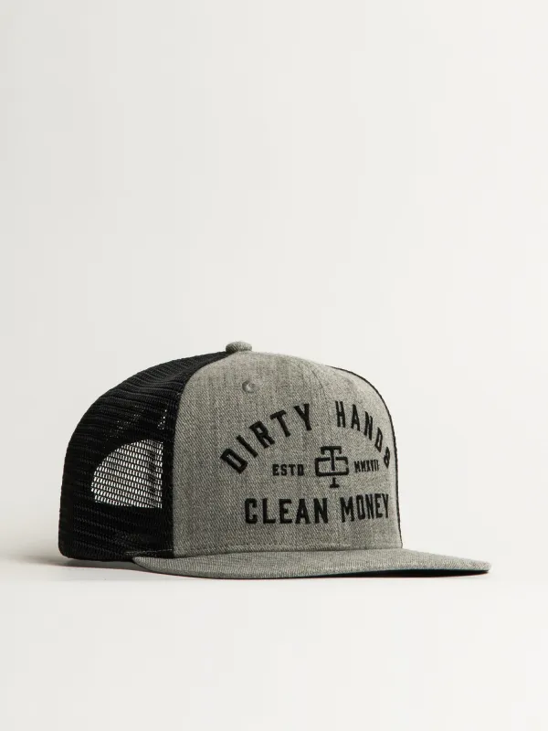 TROLL CO. DIRTY HANDS CLEAN MONEY SNAPBACK sold by Boathouse