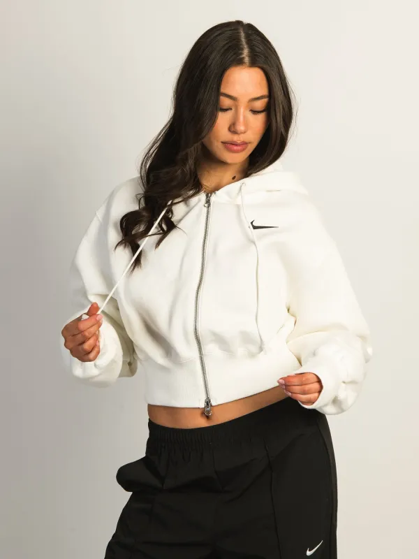 NIKE SPORTSWEAR PHOENIX FLEECE CROP FULL ZIP sold by Boathouse