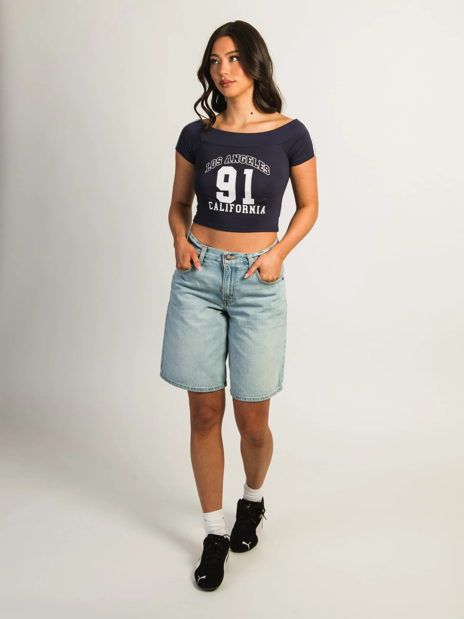 PRINCESS POLLY SERENDIPIA OTS GRAPHIC TOP sold by Boathouse product image thumbnail 2