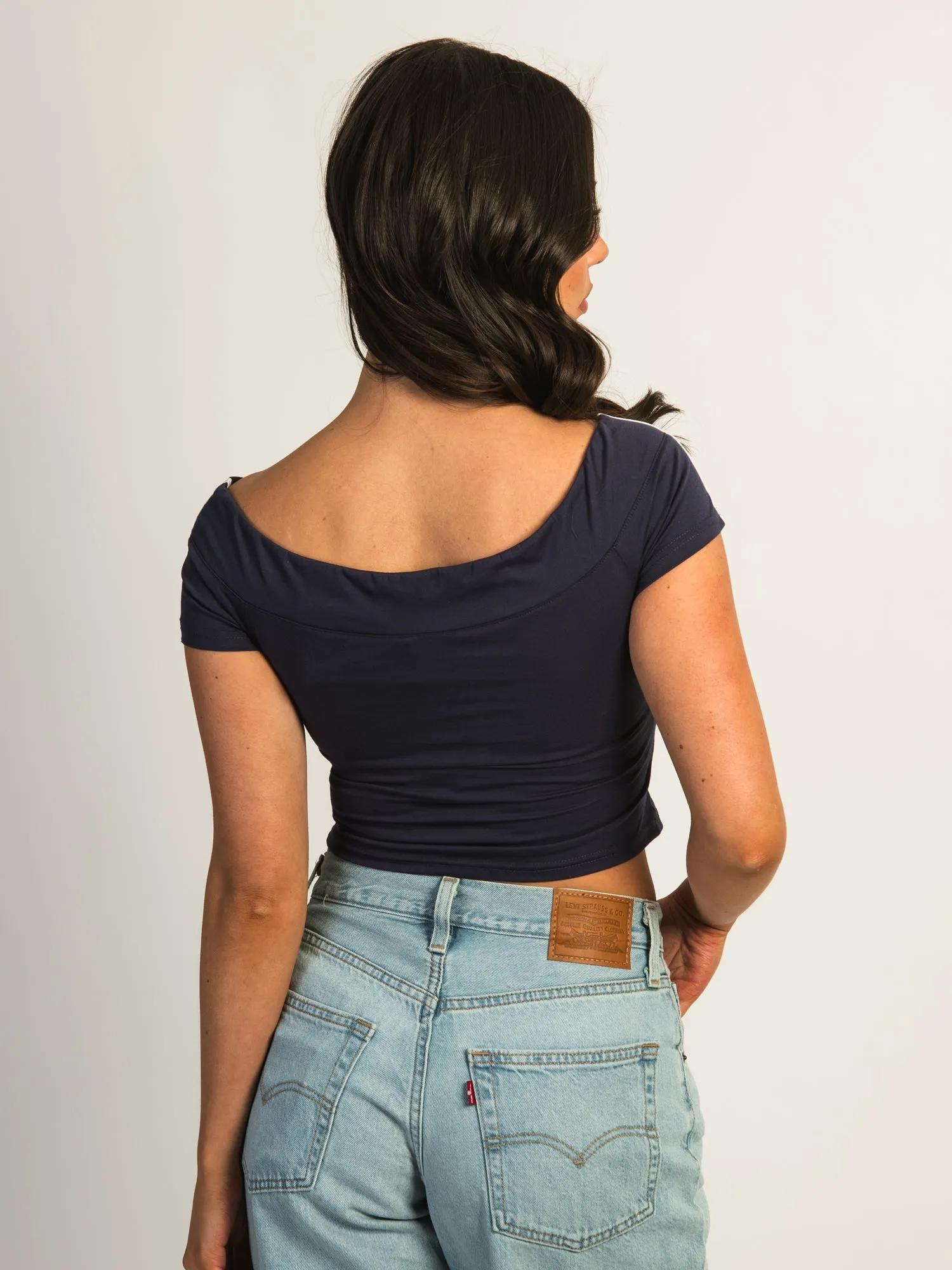 PRINCESS POLLY SERENDIPIA OTS GRAPHIC TOP sold by Boathouse product image thumbnail 5