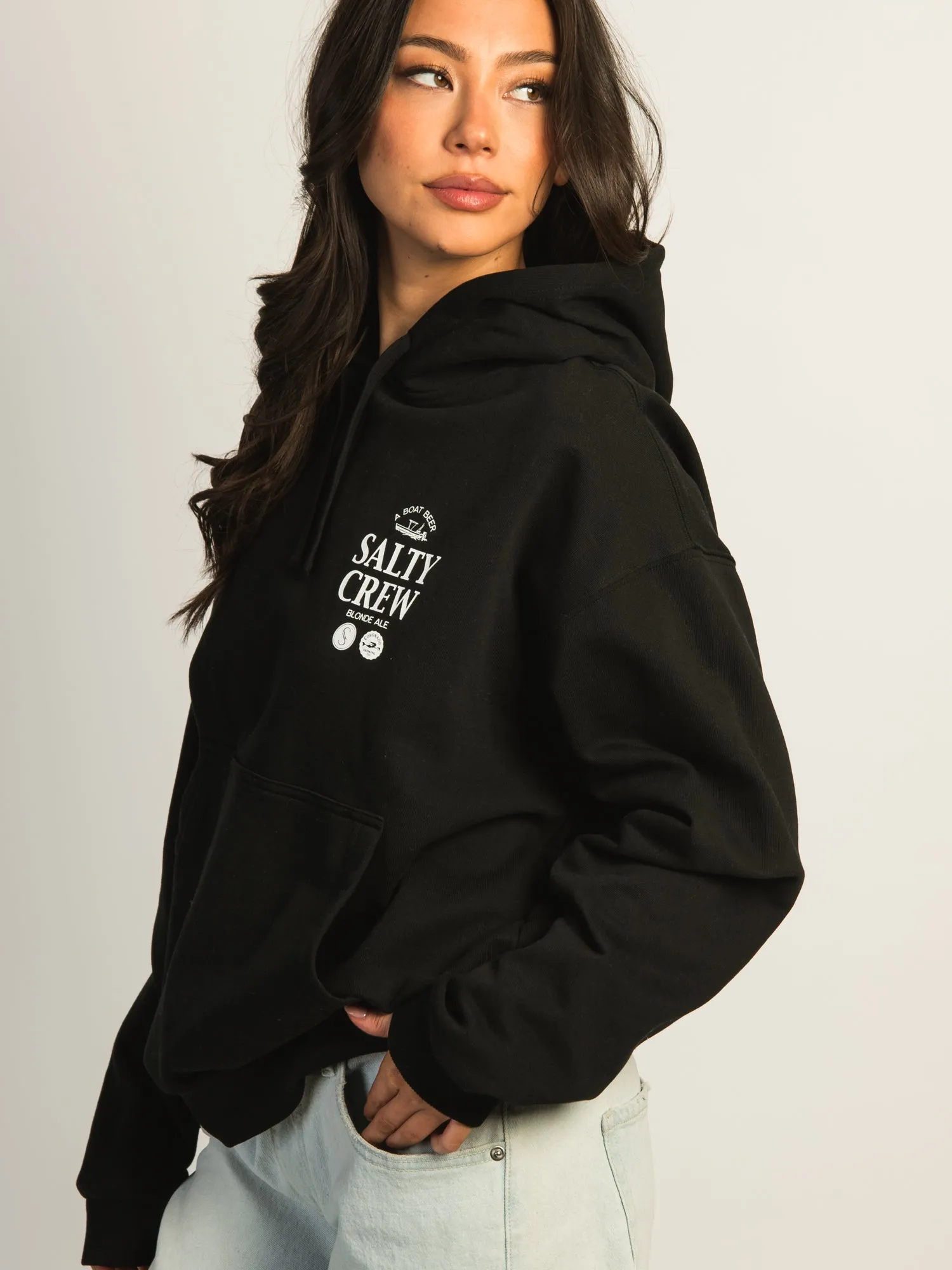 SALTY CREW SIP AND SEA PULL OVER HOODIE sold by Boathouse product image thumbnail 5