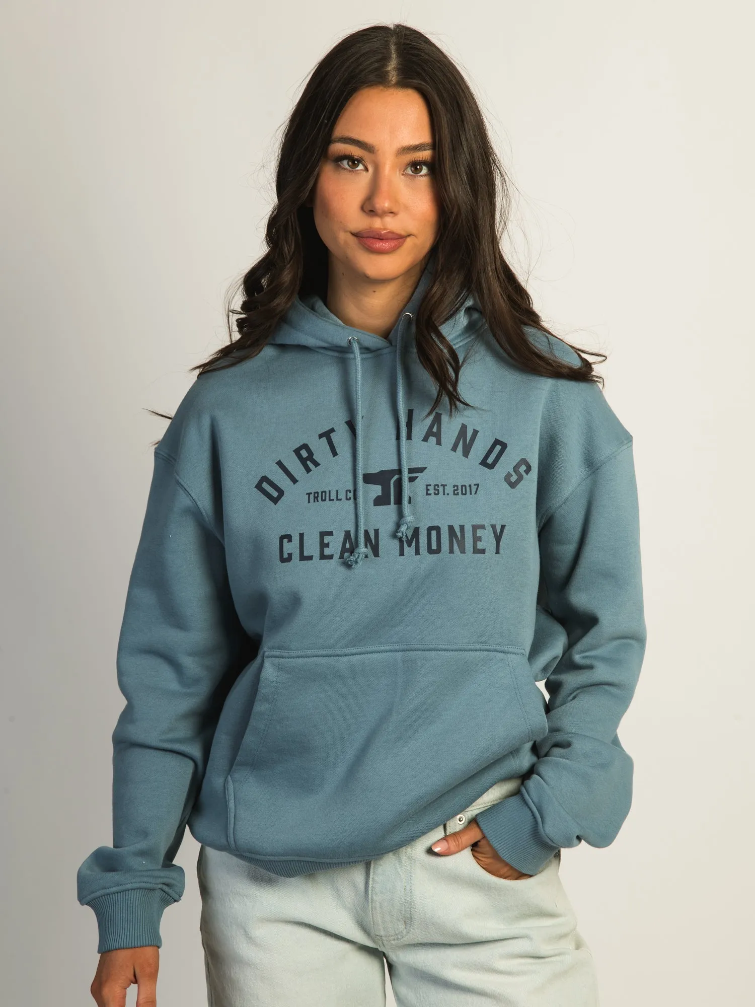 TROLL CO. DHCM CLASSIC PULL OVER HOODIE sold by Boathouse