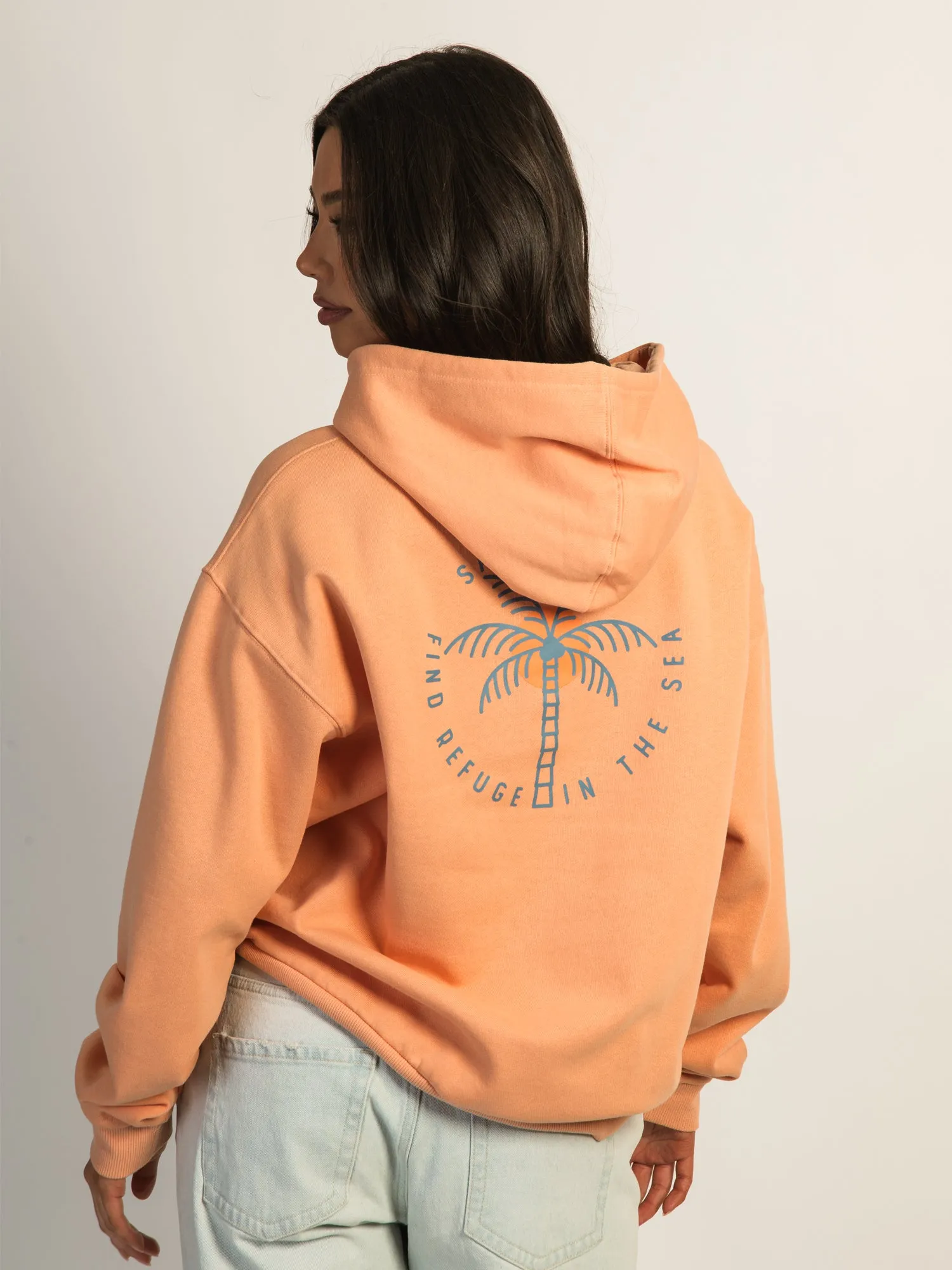 SALTY CREW QUEEN PALM PULL OVER HOODIE sold by Boathouse