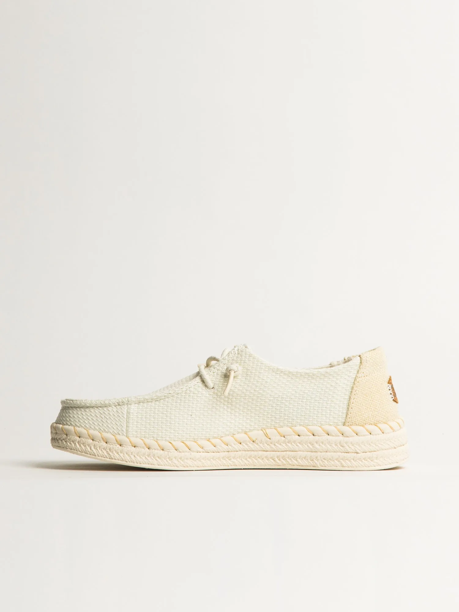 WOMENS HEY DUDE WENDY WOVEN ESPADRILLE - BLANC sold by Boathouse product image thumbnail 3