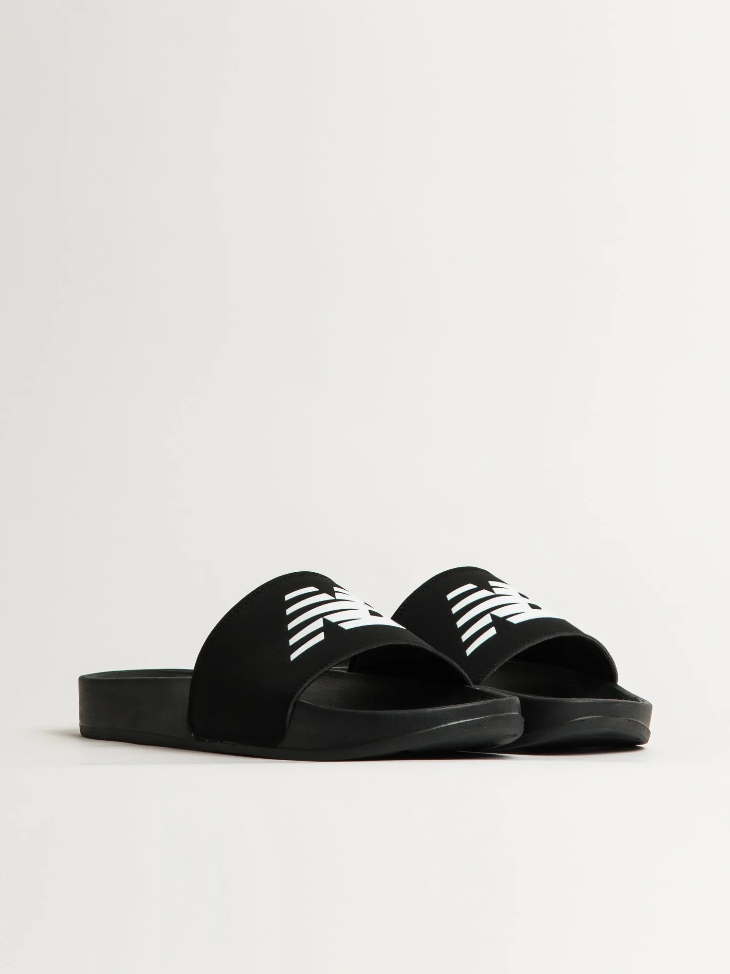 MENS NEW BALANCE THE 200 SLIDE - BLACK/WHITE sold by Boathouse product image thumbnail 2