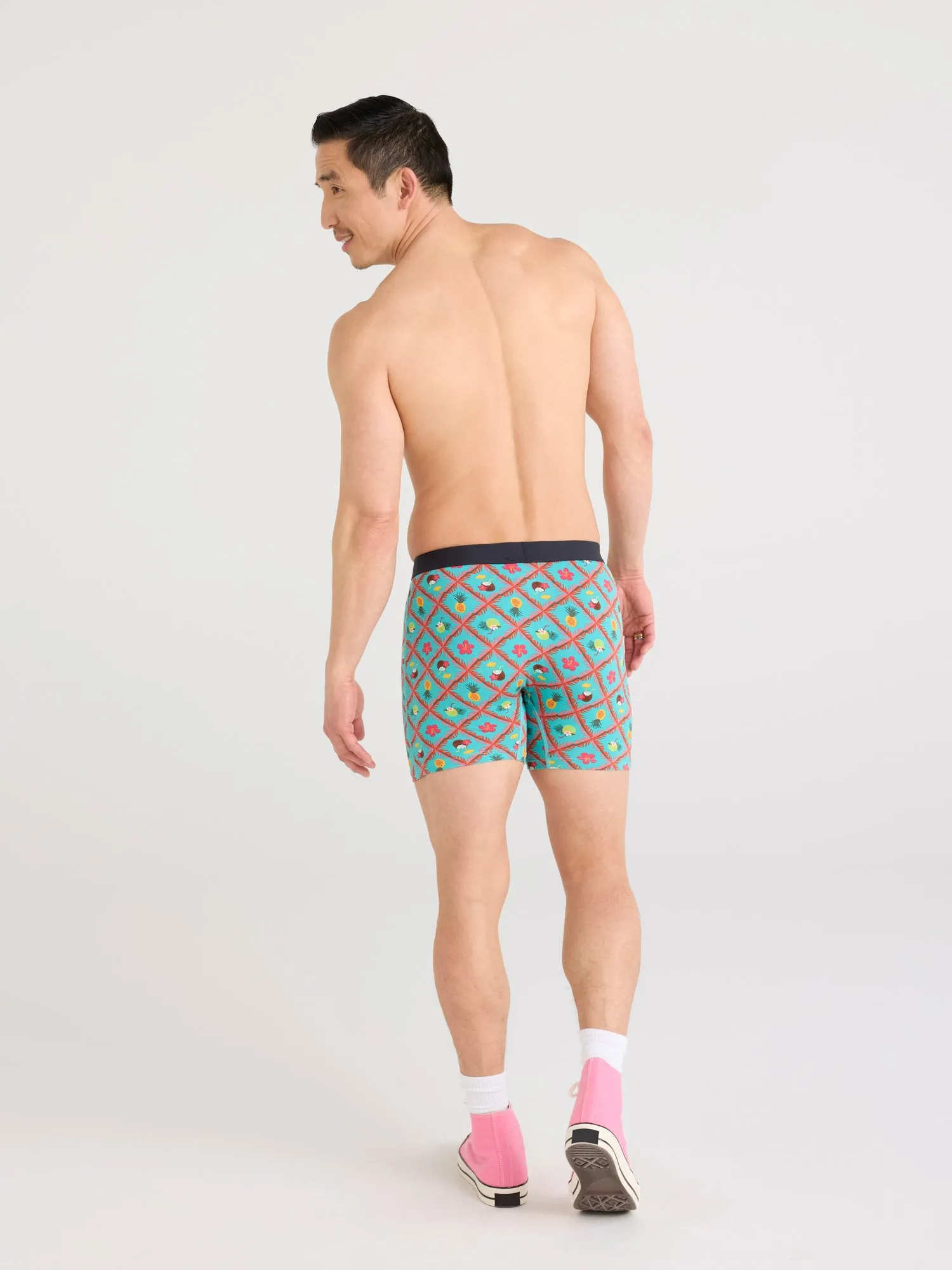 SAXX ULTRA BOXER BRIEF - PINA COLADA PLAID sold by Boathouse product image thumbnail 4