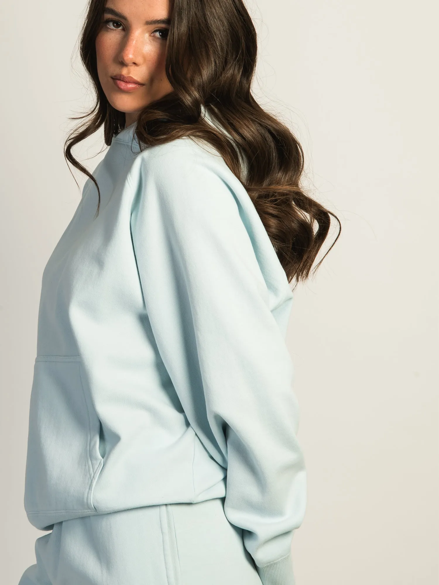HARLOW CLOUD HOODIE - CRYSTAL BLUE sold by Boathouse product image thumbnail 4