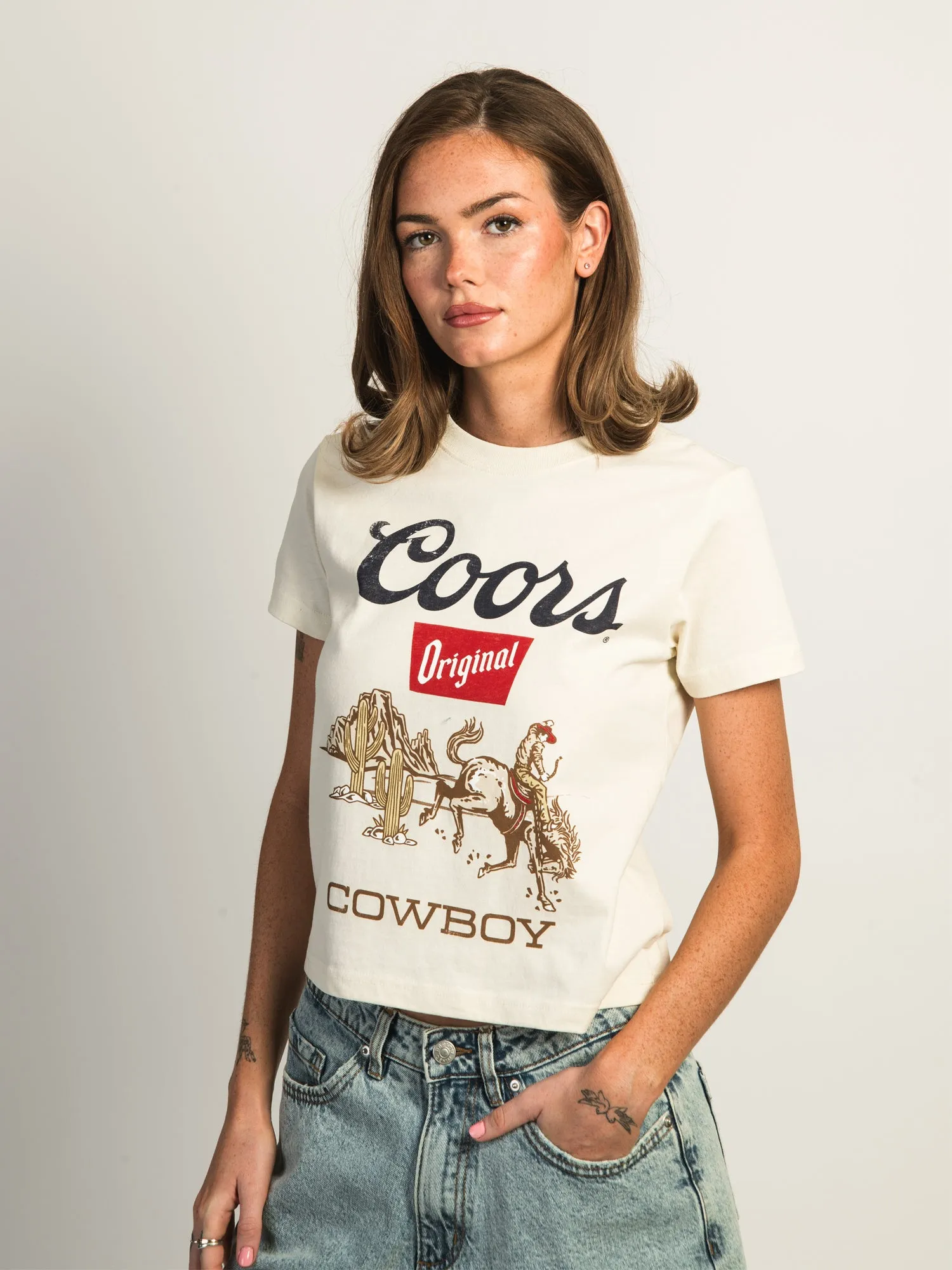 COORS OG COWBOY BOXY FIT TEE sold by Boathouse product image thumbnail 2