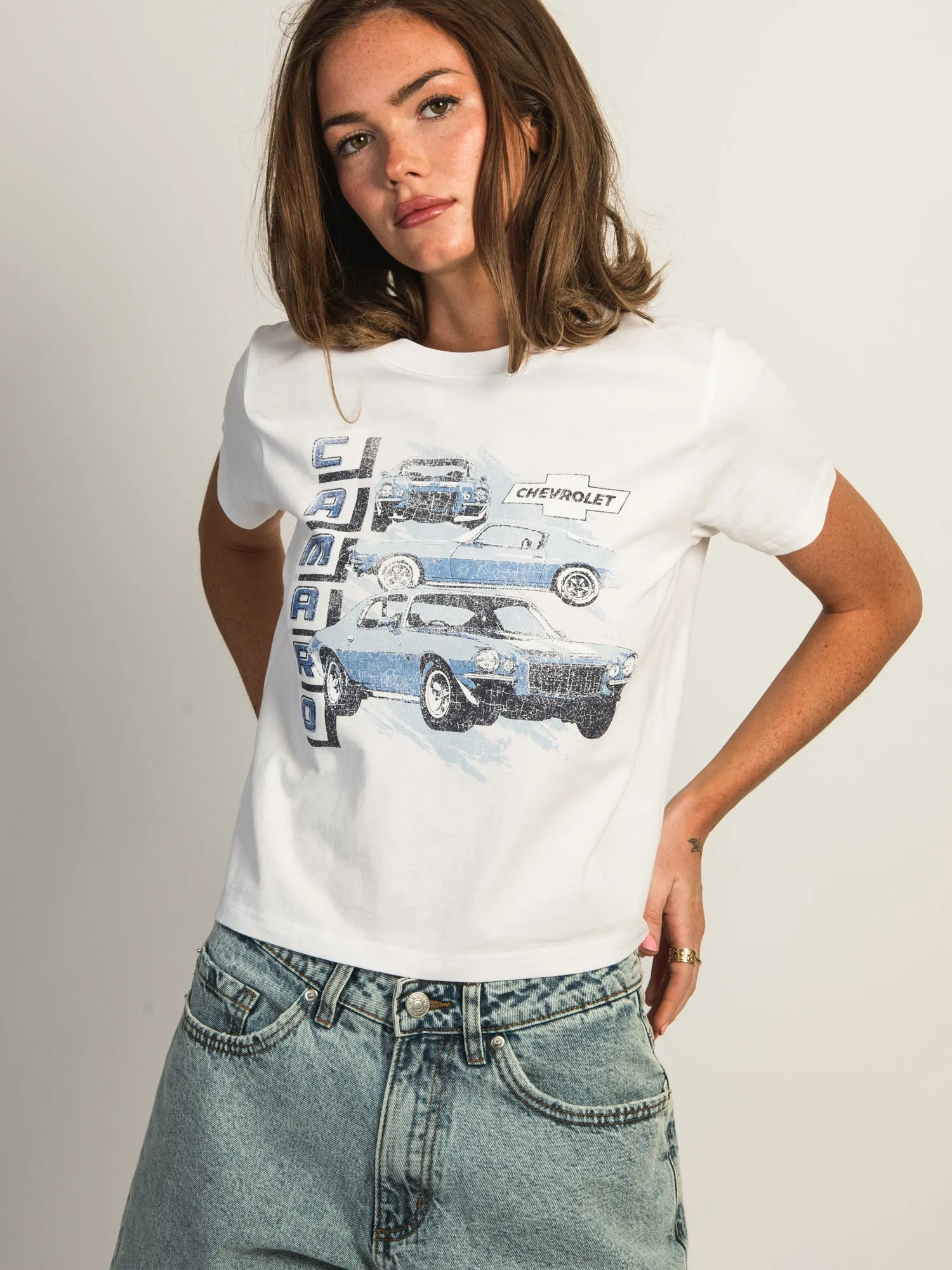 CAMARO RACING BOXY FIT TEE sold by Boathouse product image thumbnail 2