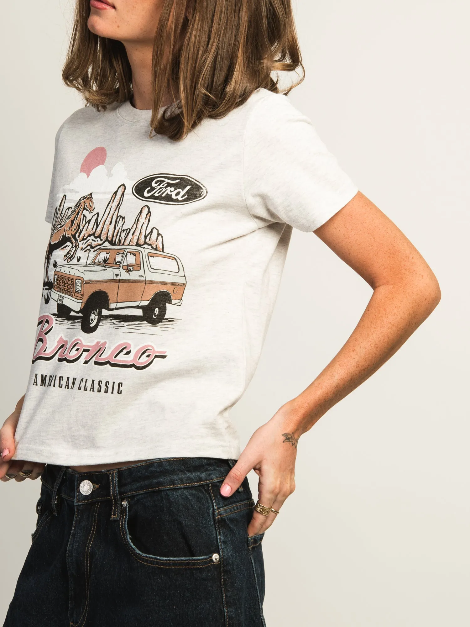 BRONCO BOXY FIT TEE sold by Boathouse product image thumbnail 5