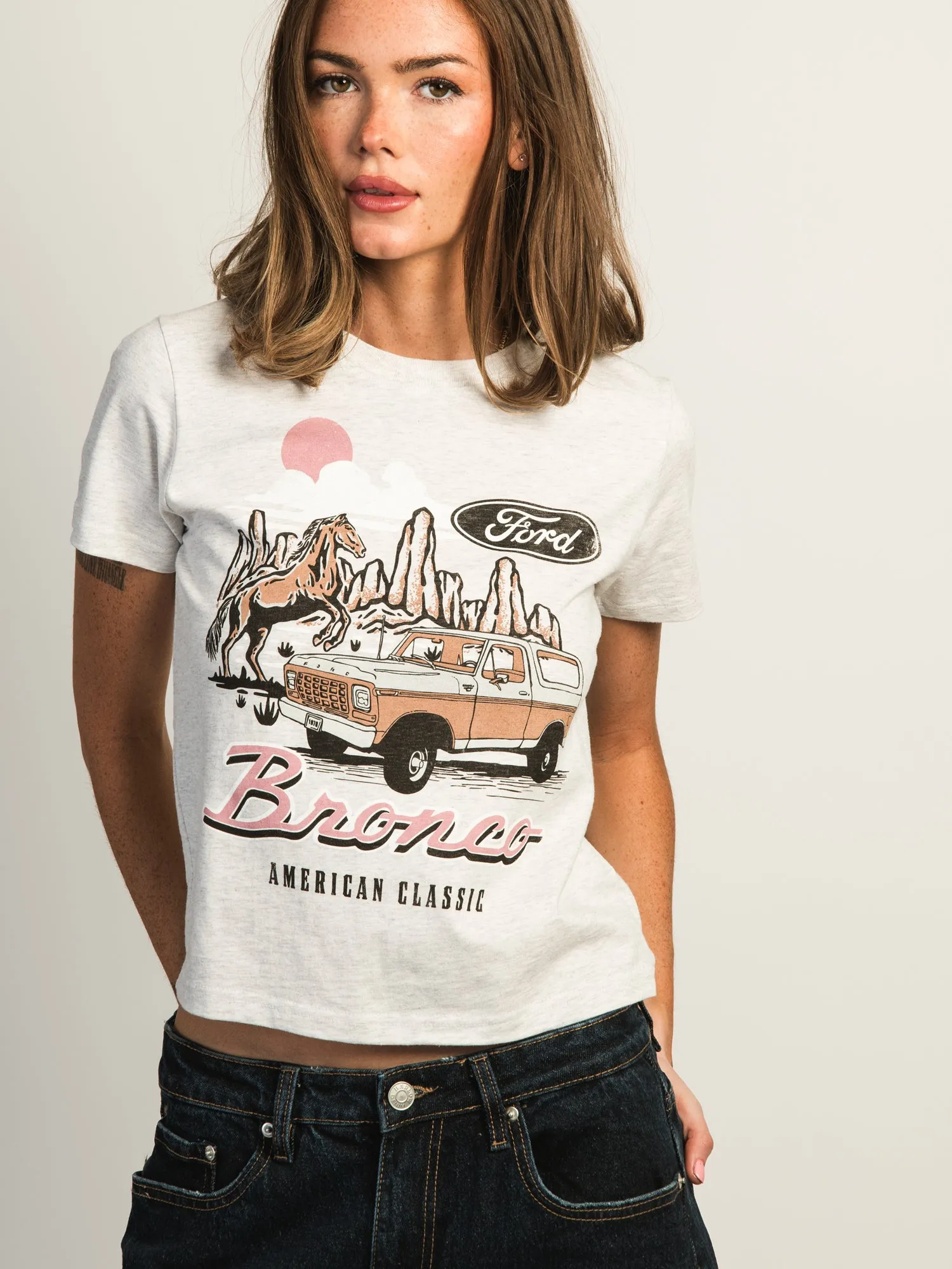 BRONCO BOXY FIT TEE sold by Boathouse product image thumbnail 4