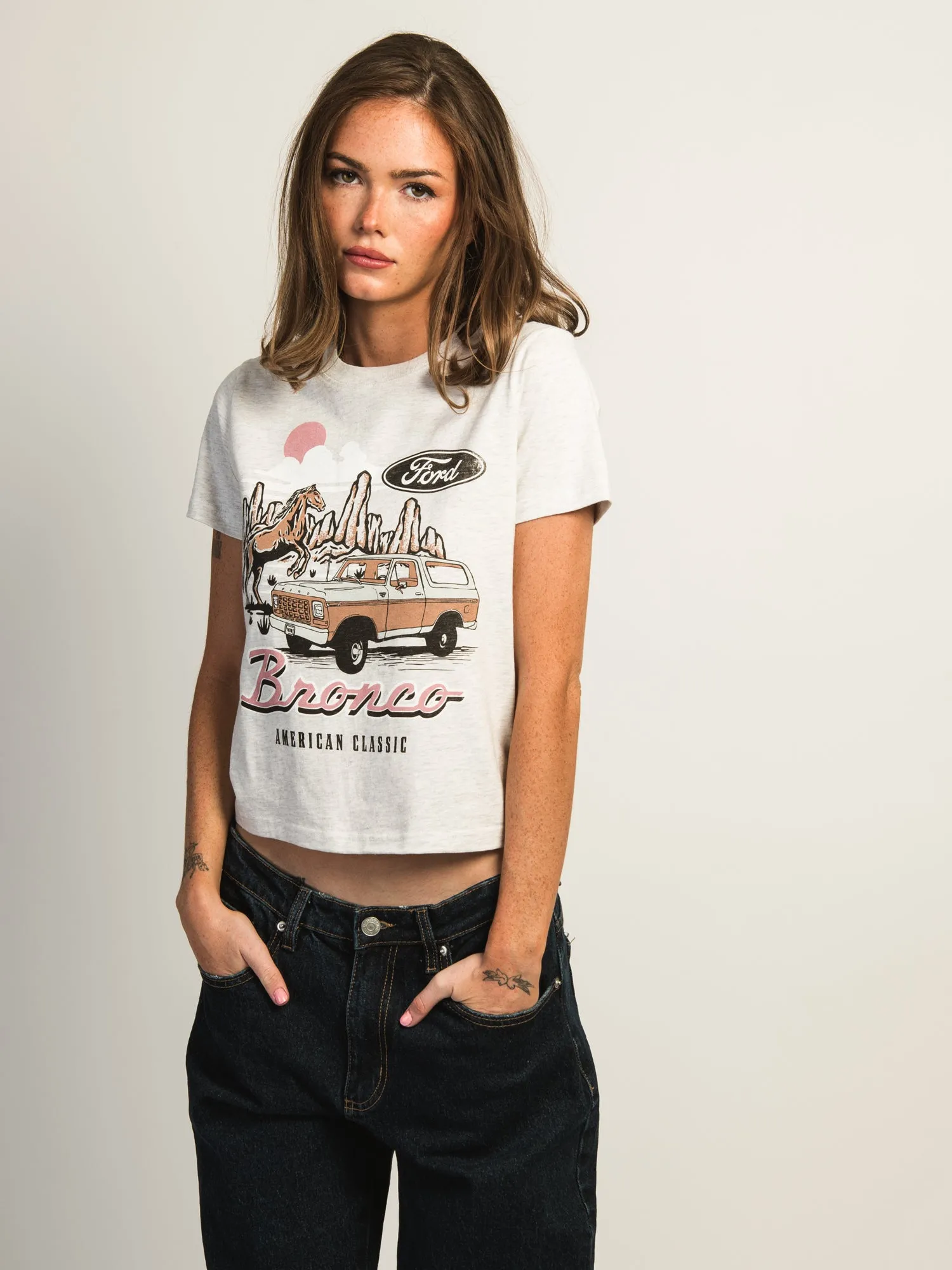 BRONCO BOXY FIT TEE sold by Boathouse product image thumbnail 2